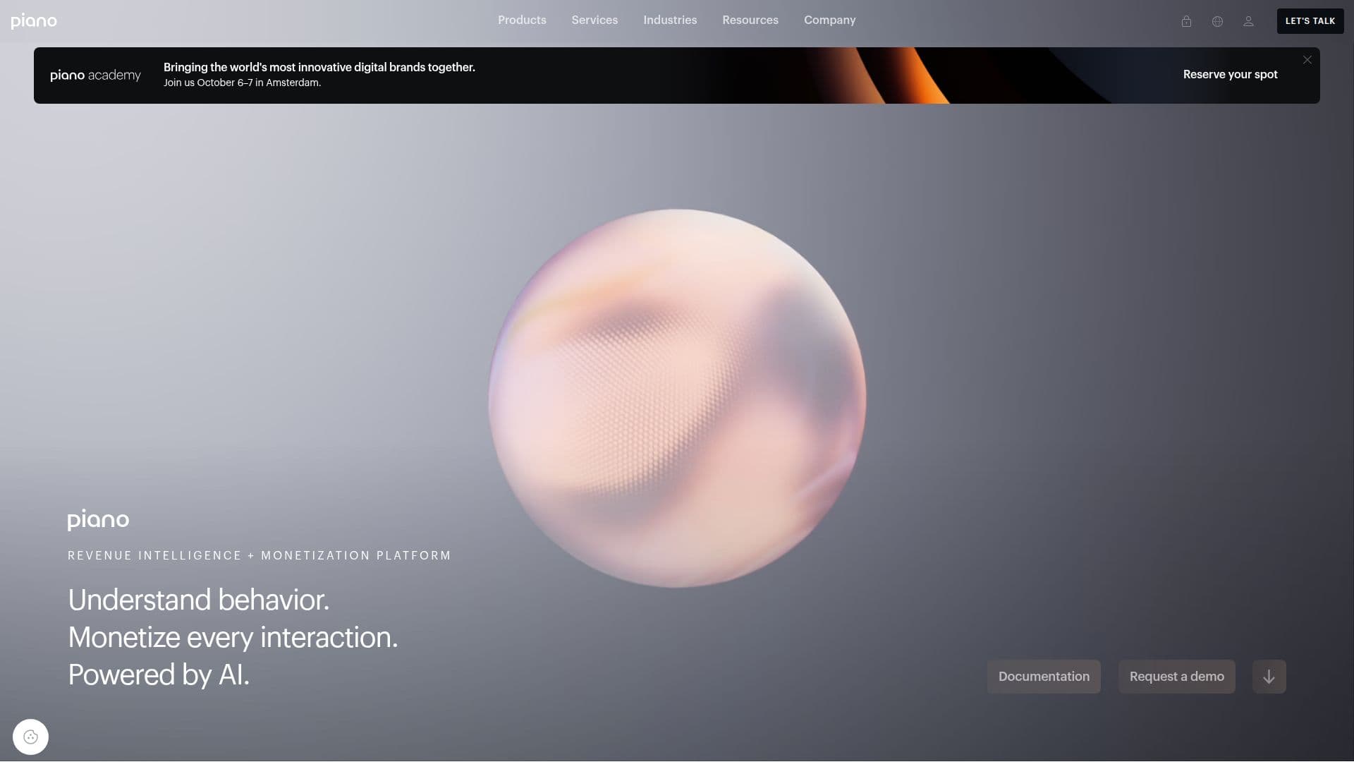 Screenshot von Piano