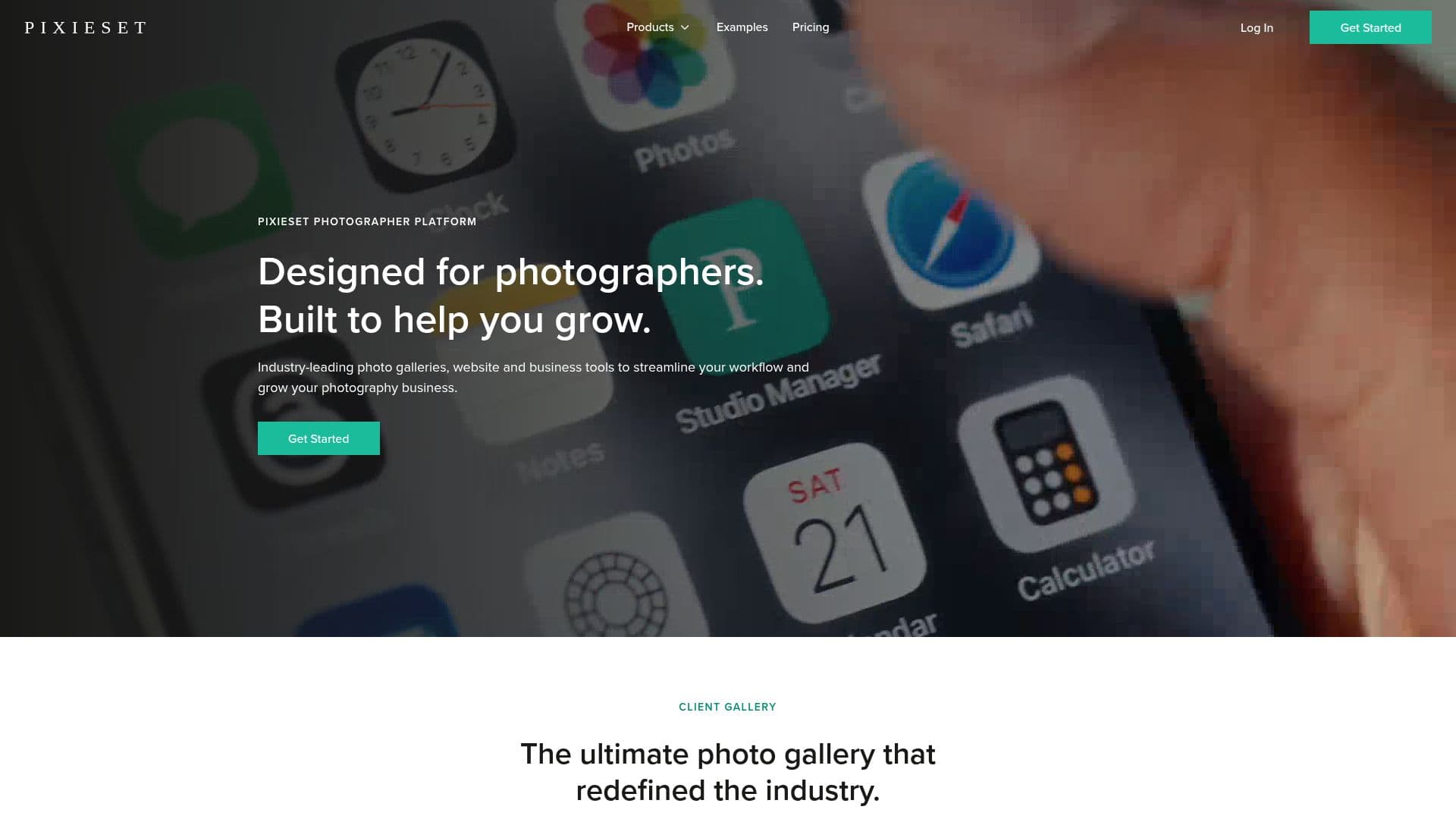 Plateforme de Photographie Pixieset screenshot
