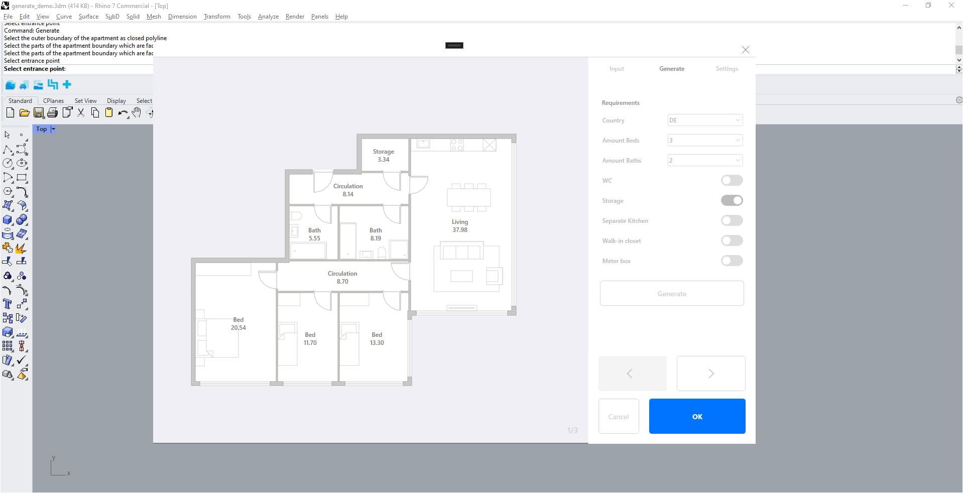 PlanFinder screenshot