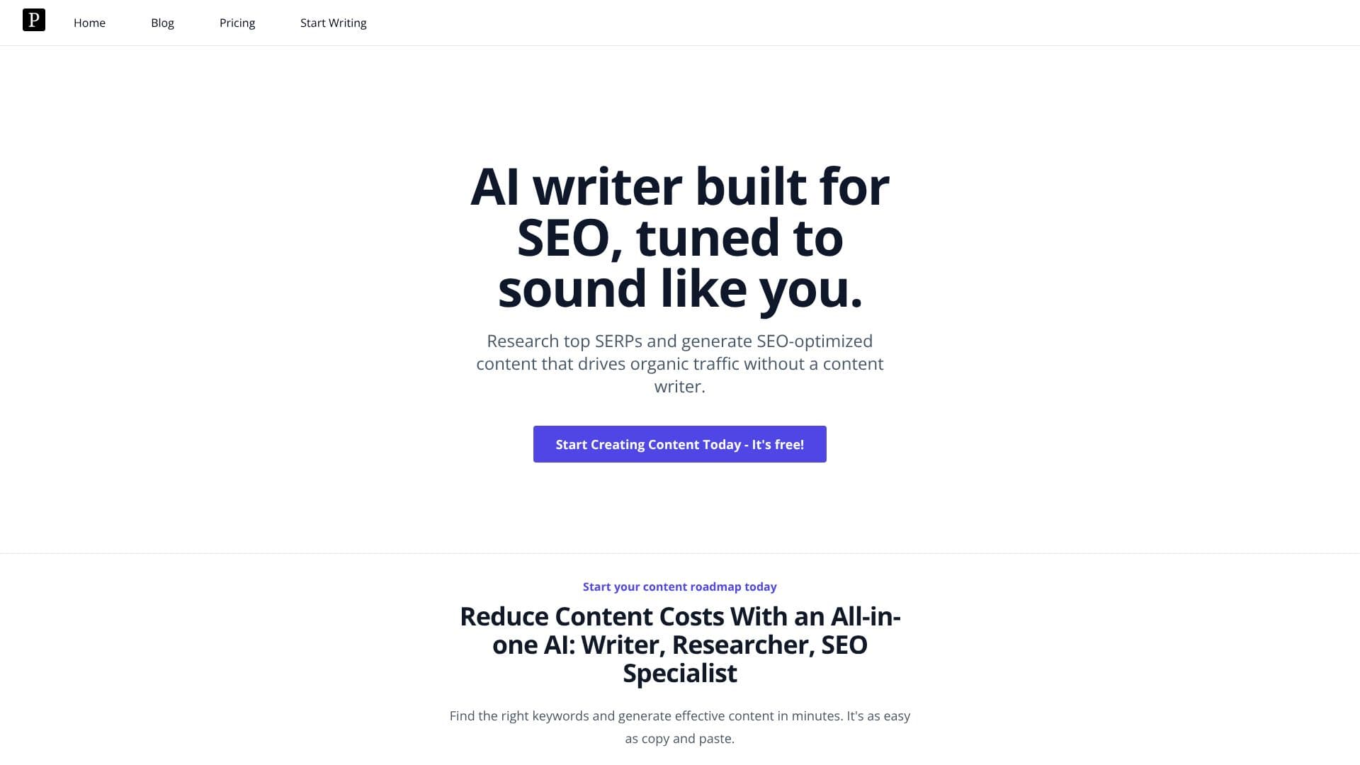 Captura de pantalla de Platen.ai Content Platform