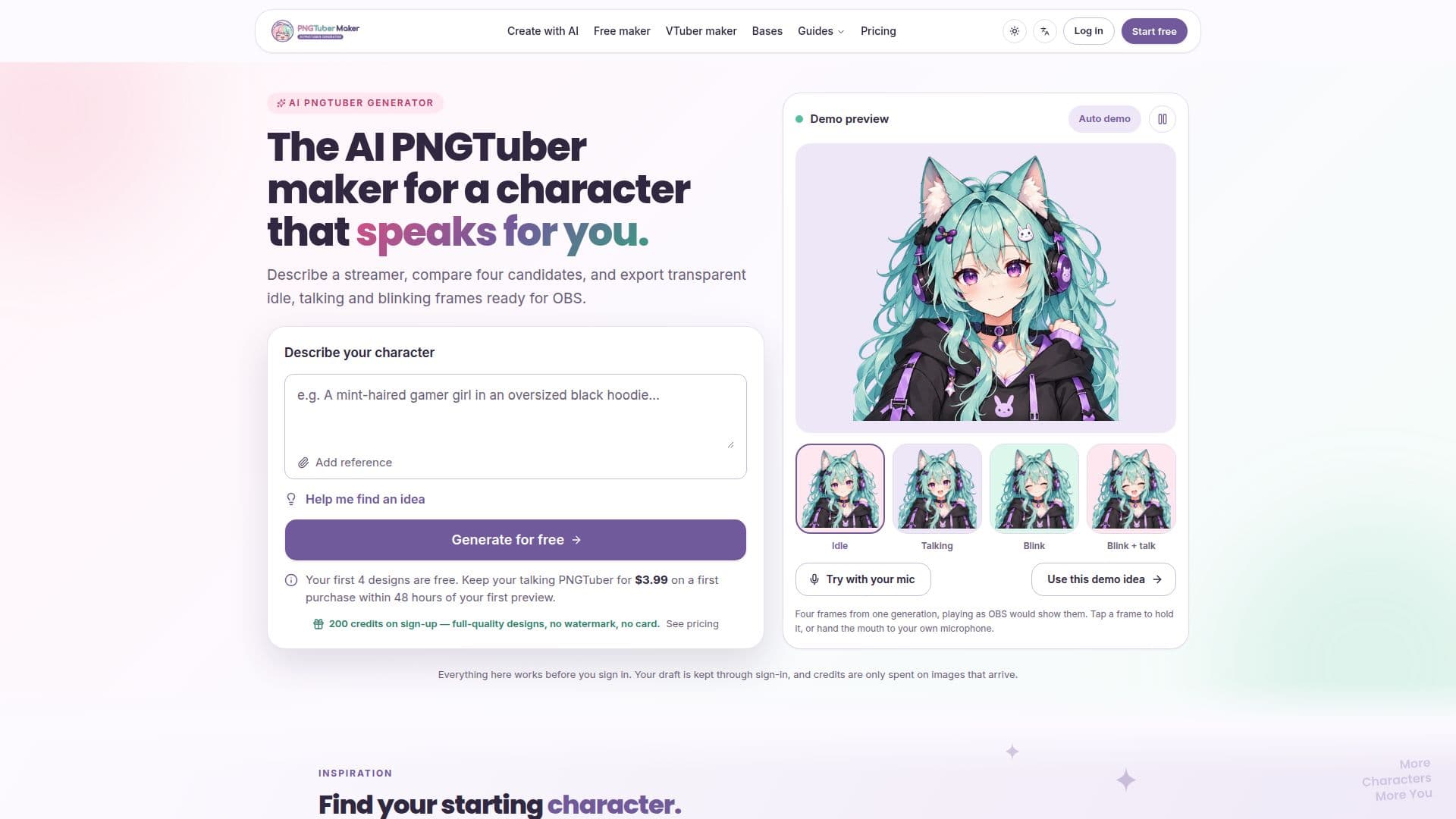 PNGTuber Maker 스크린샷