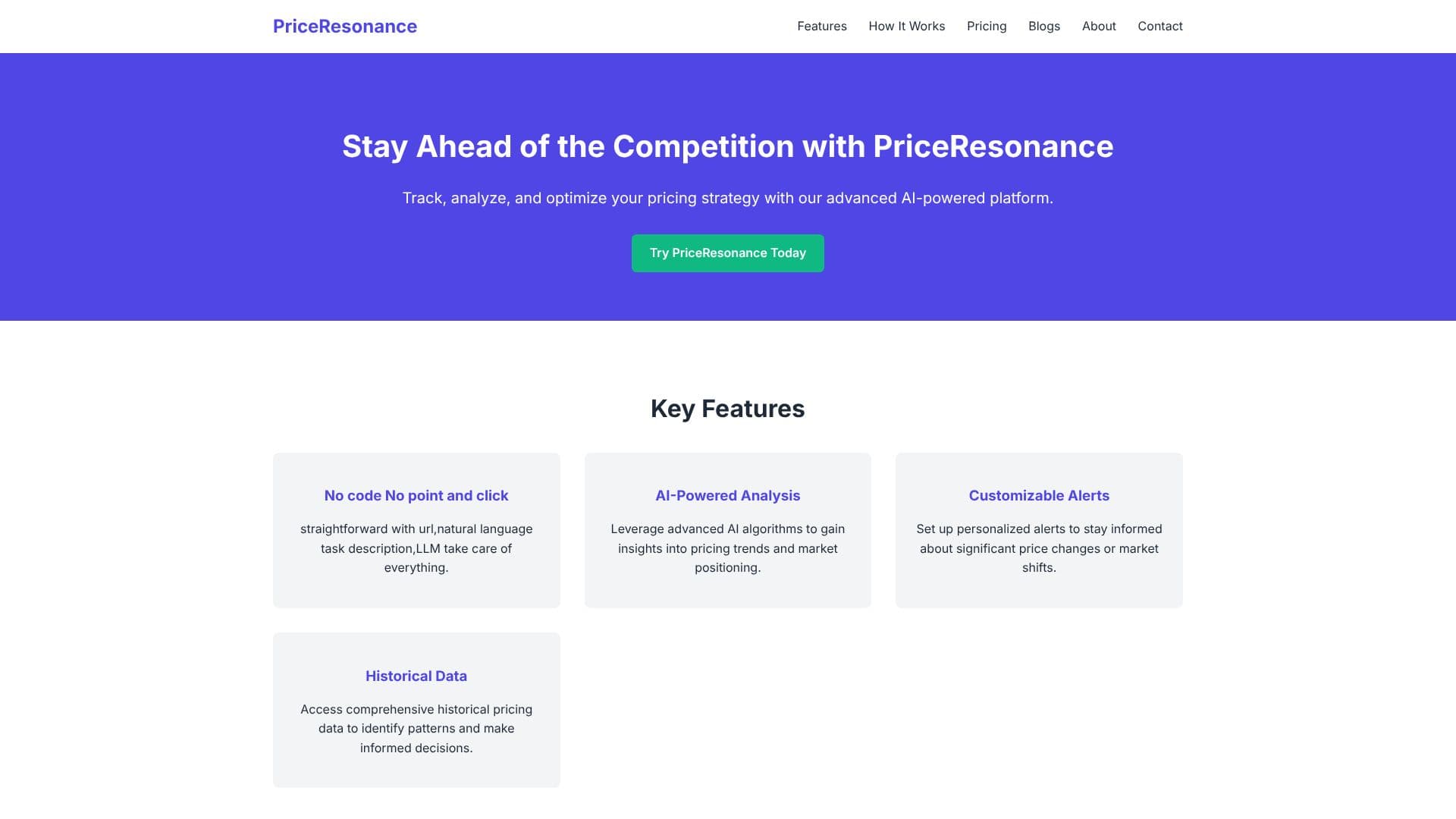 PriceResonance のスクリーンショット