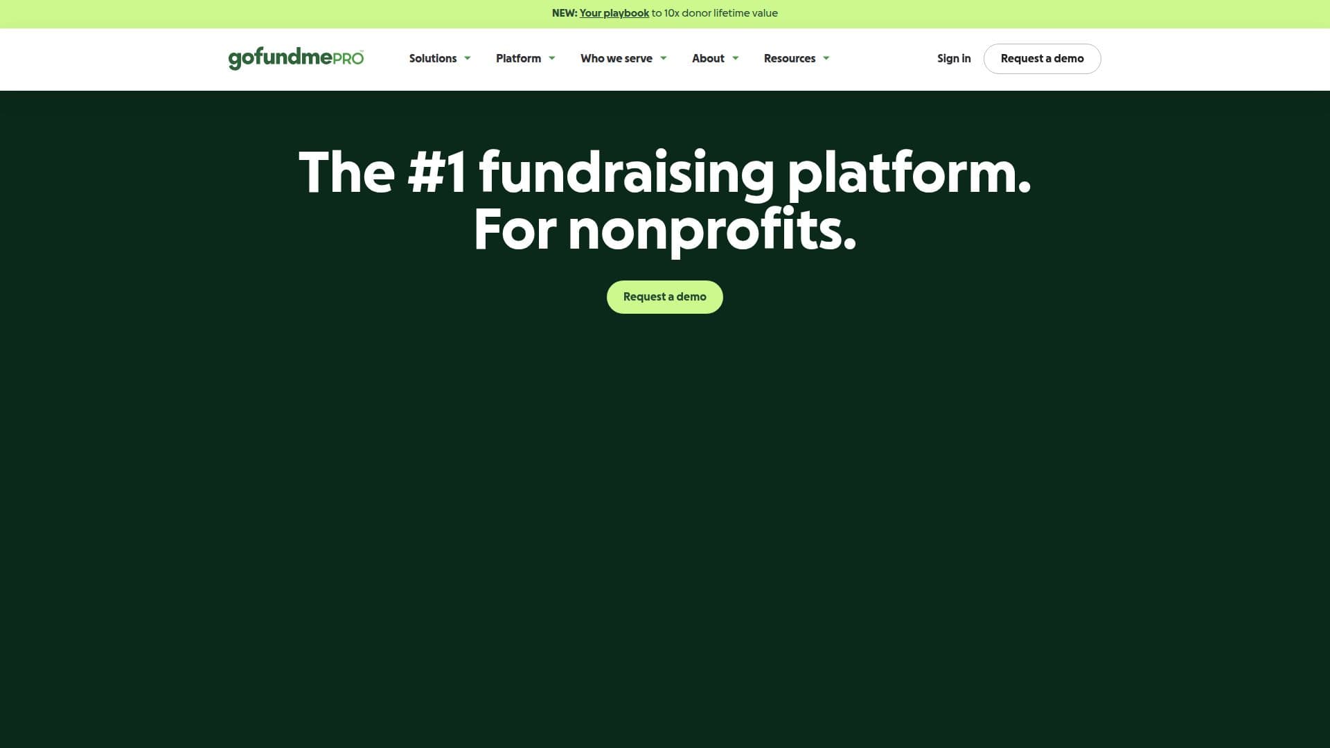 GoFundMe Pro screenshot