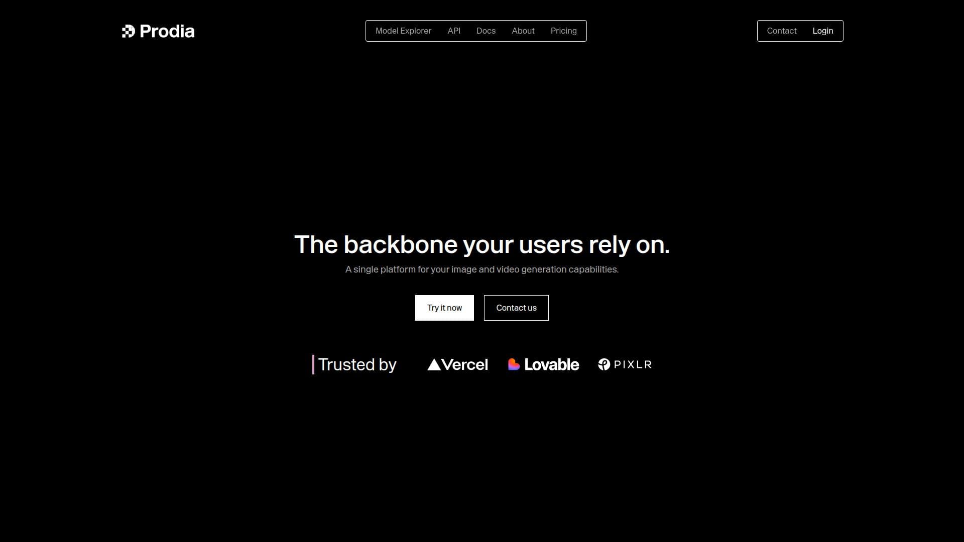 Prodia — AI Image & Video Generation API screenshot