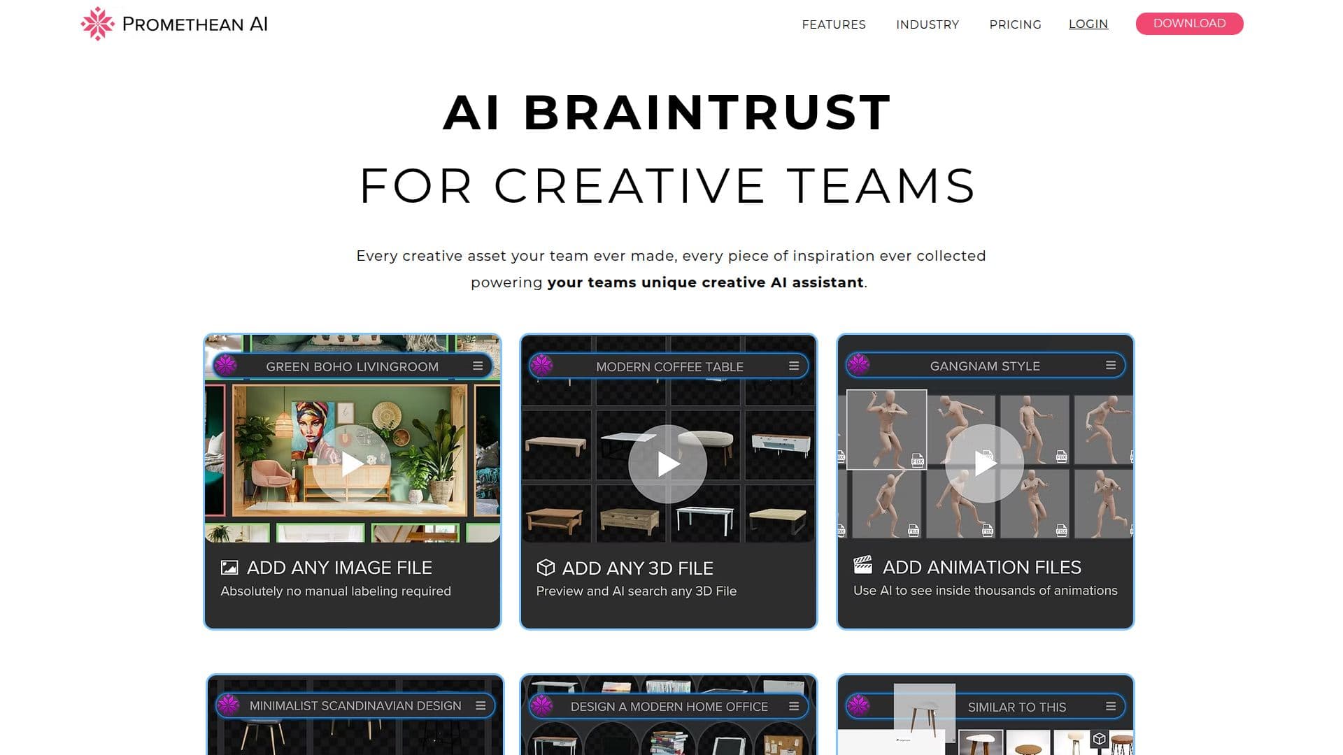 Captura de pantalla de Promethean AI