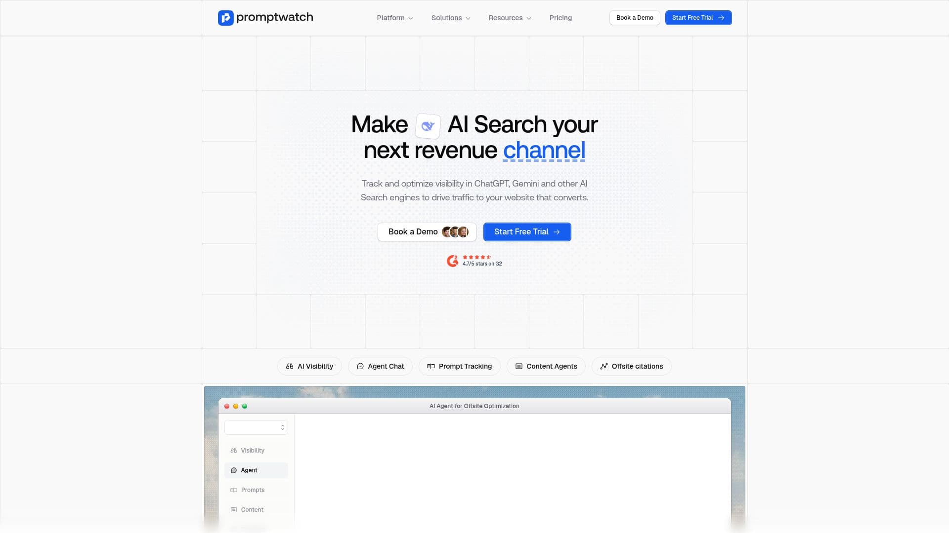 Promptwatch screenshot