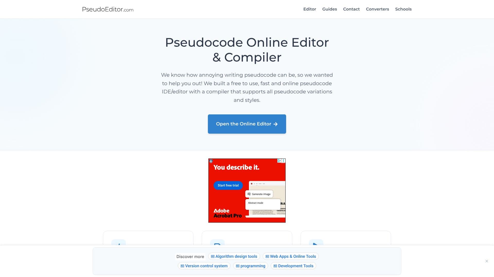 PseudoEditor screenshot