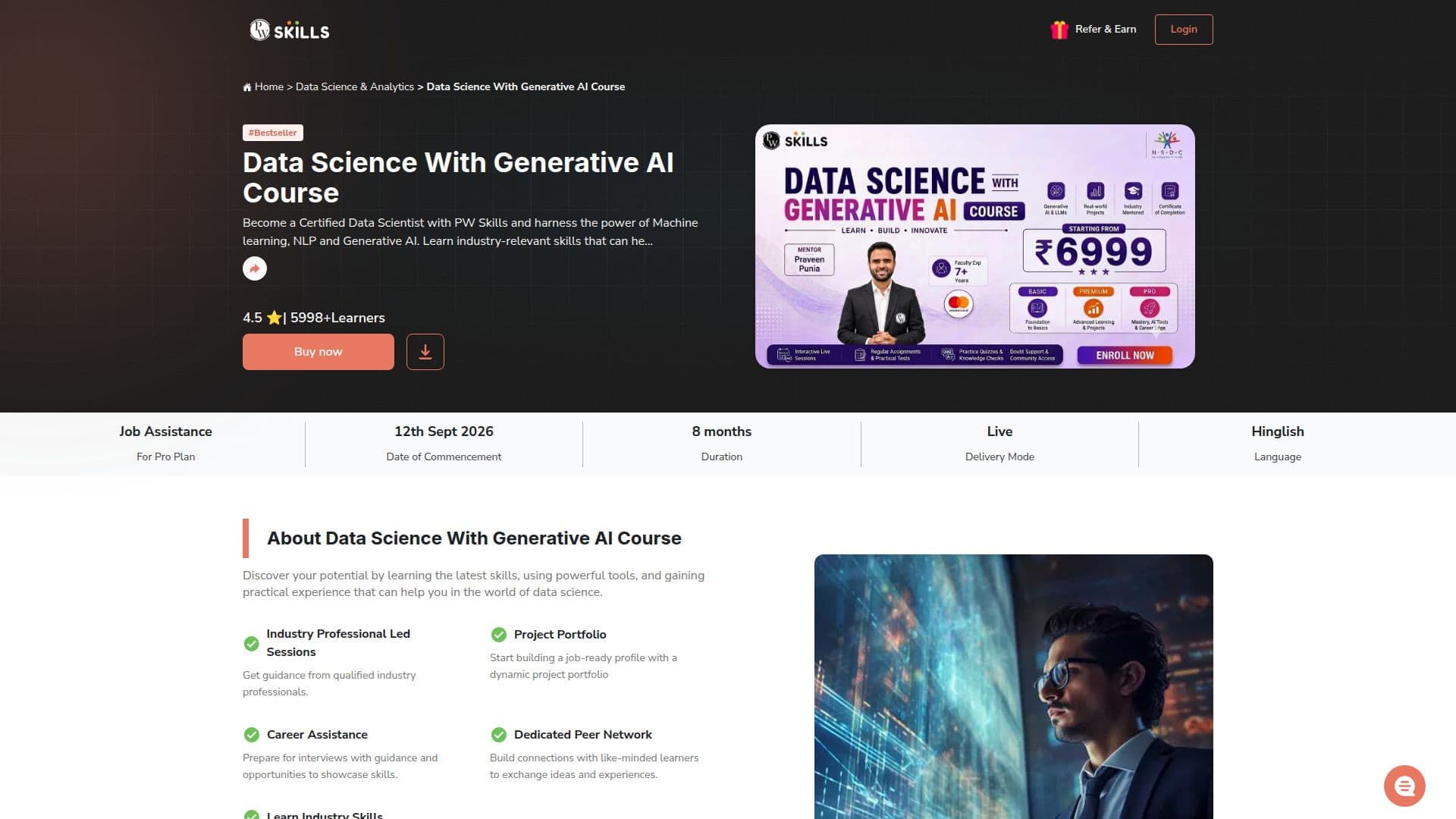 Curso de Ciencia de Datos con IA Generativa screenshot