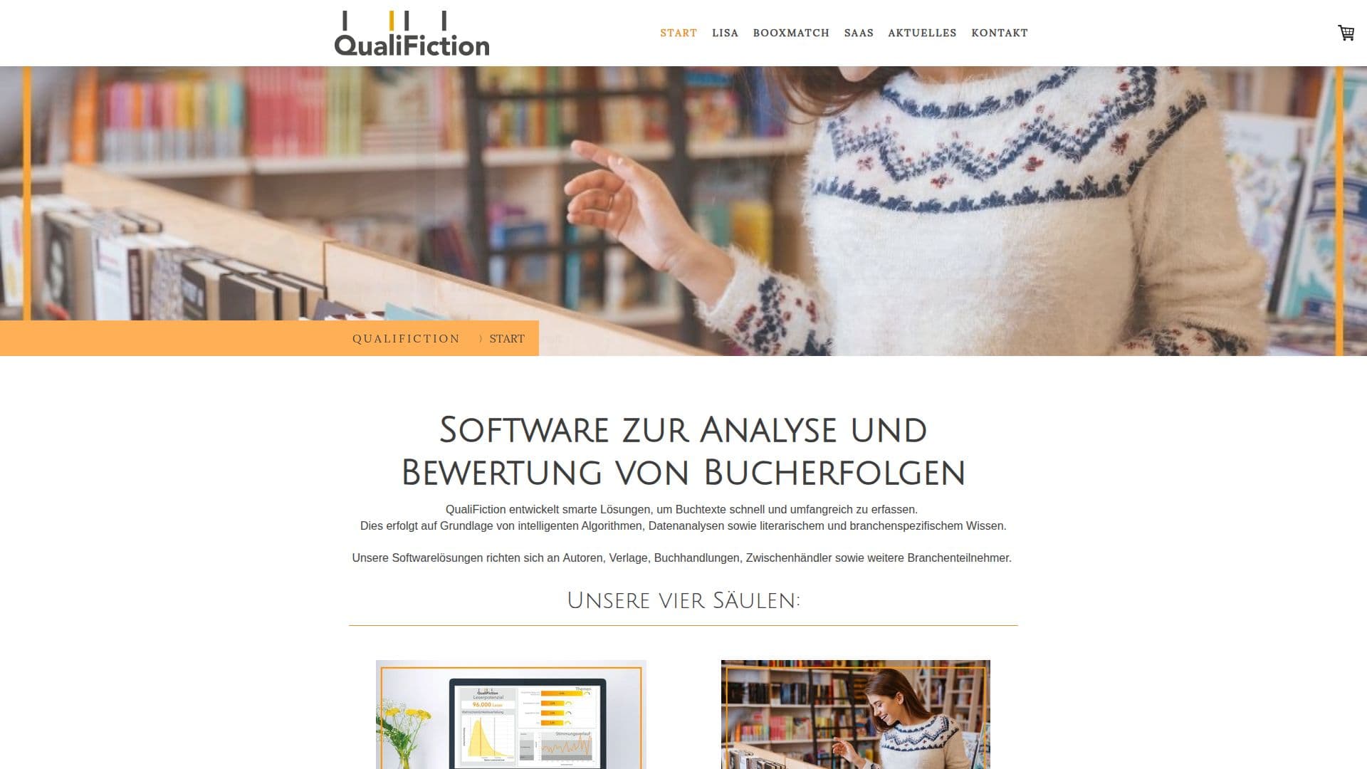 QualiFiction AI 图书分析 screenshot