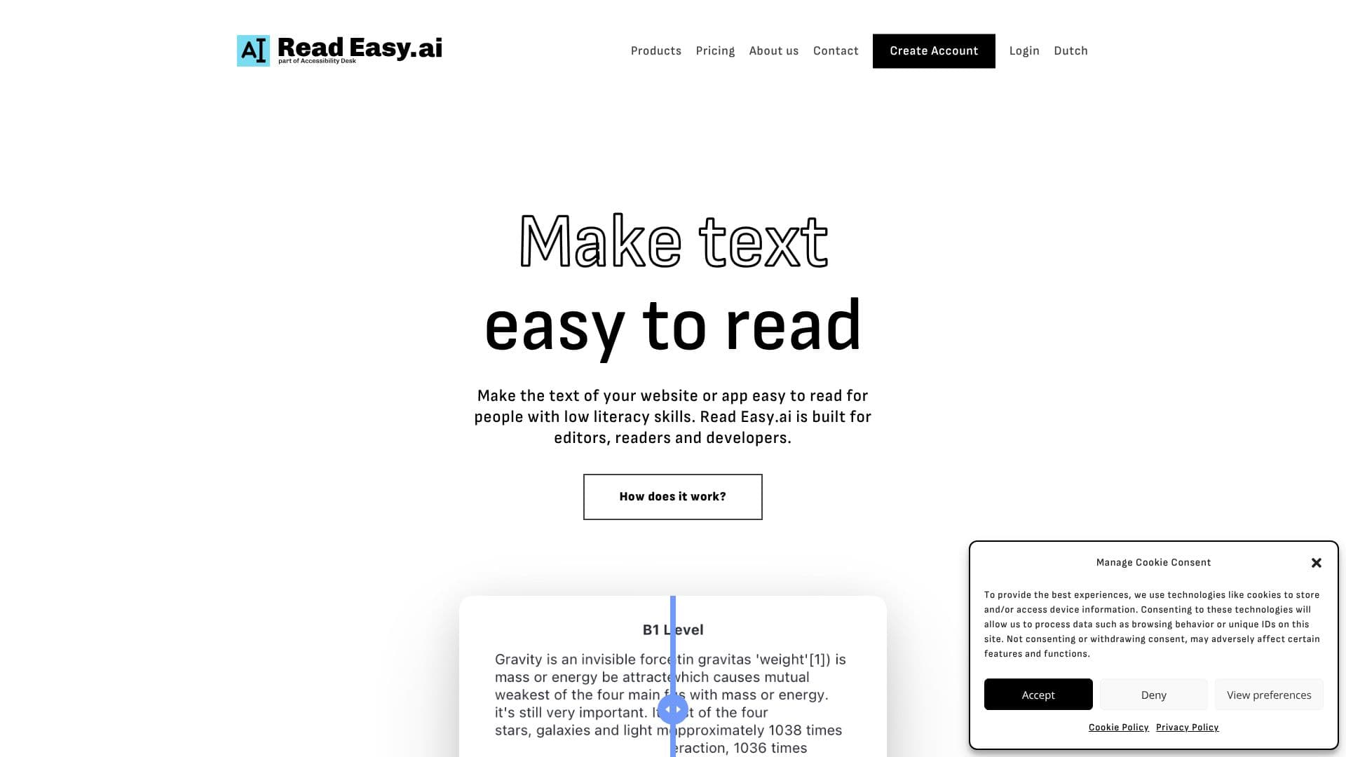 Read Easy.ai 스크린샷