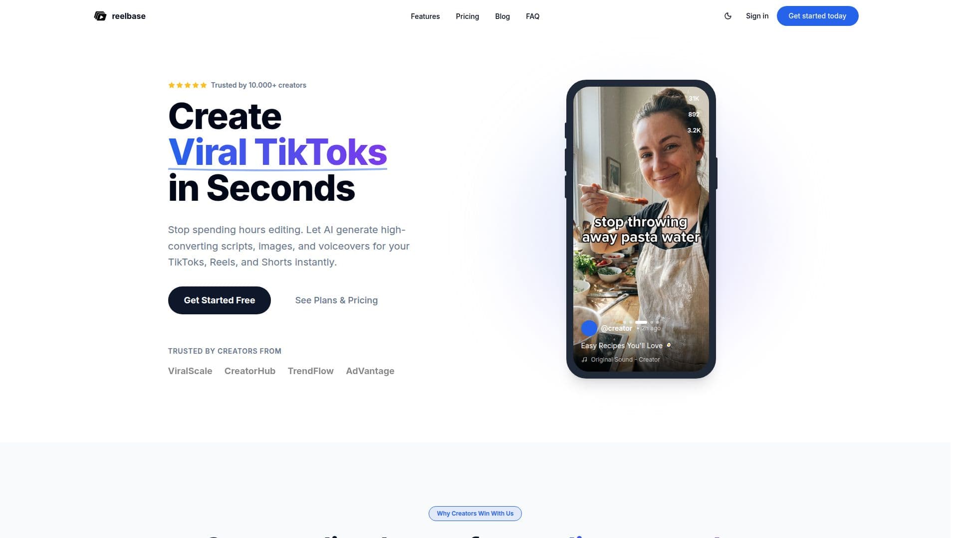 ReelBase - AI Video Generator screenshot