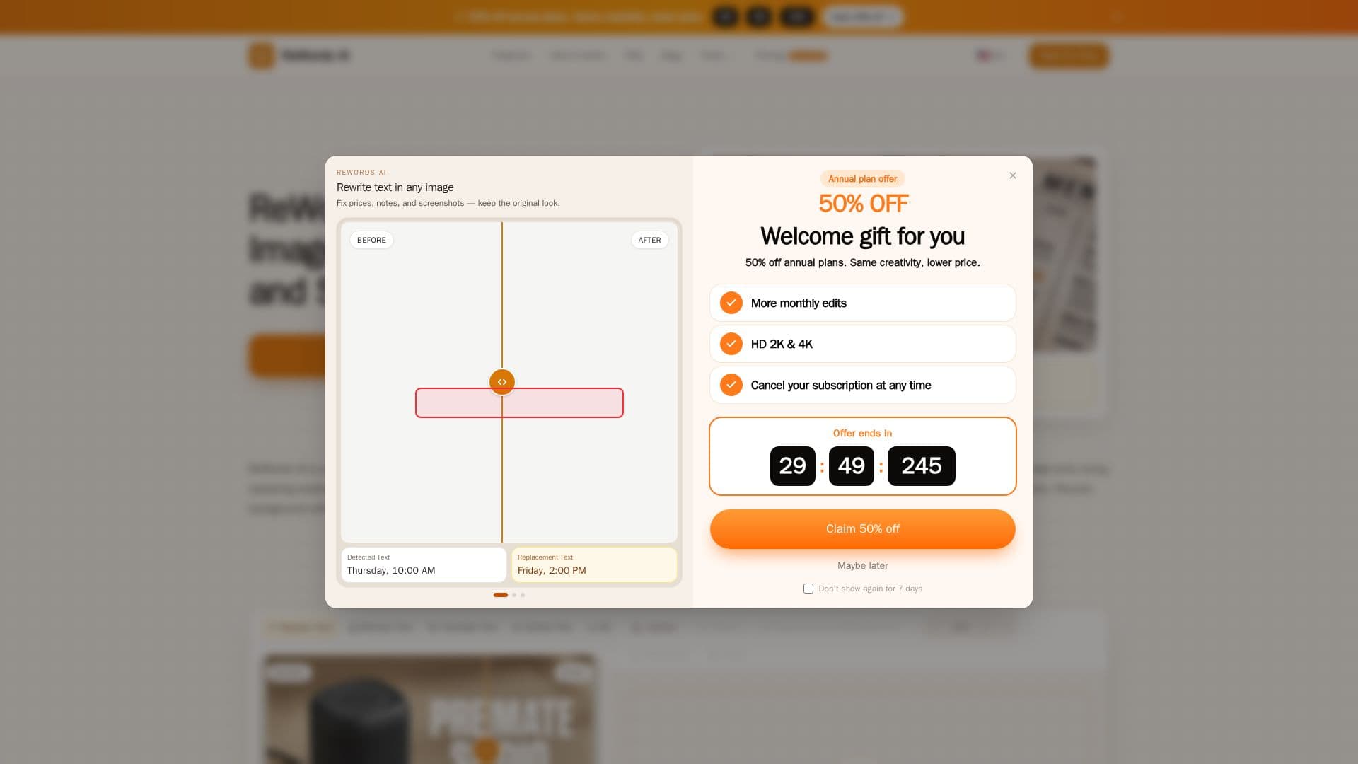 ReWords AI screenshot