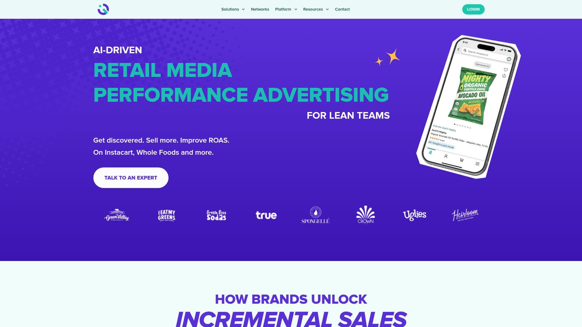 Tangkapan layar Retail Media IQ