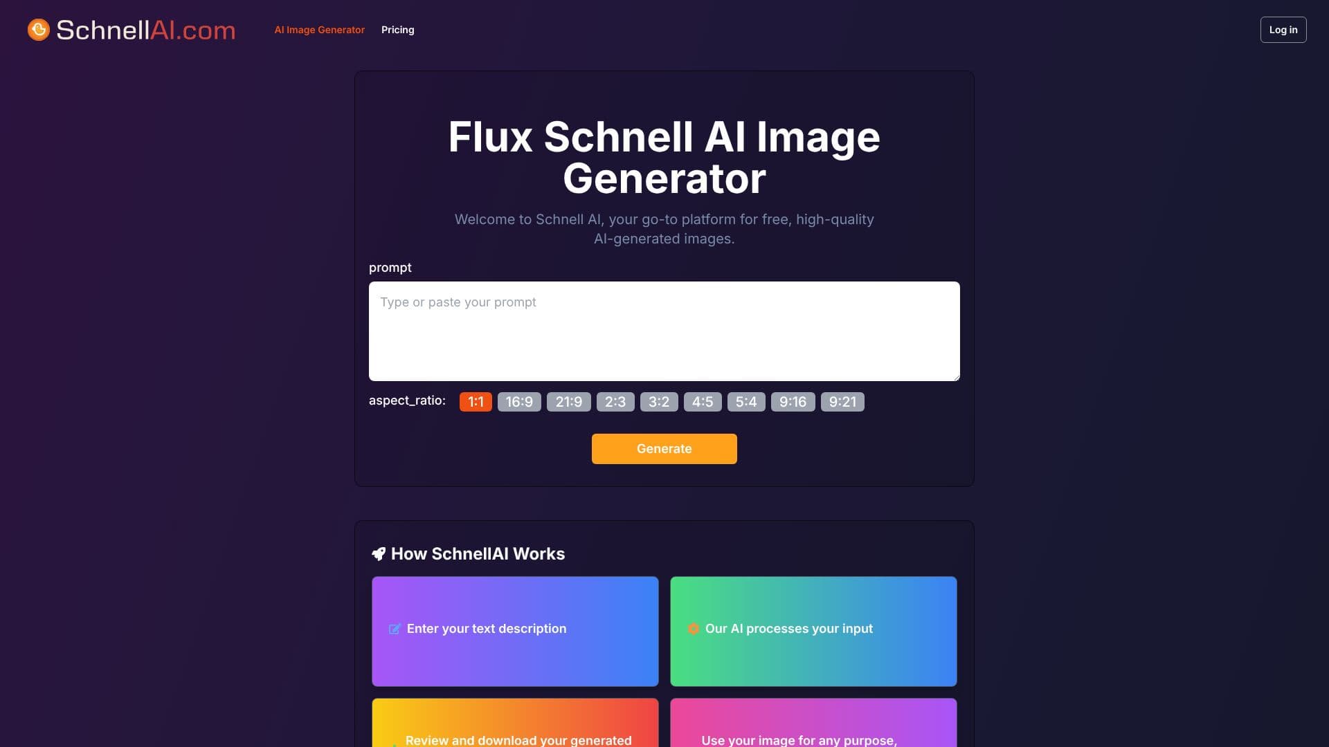SchnellAI Image Generator 截图
