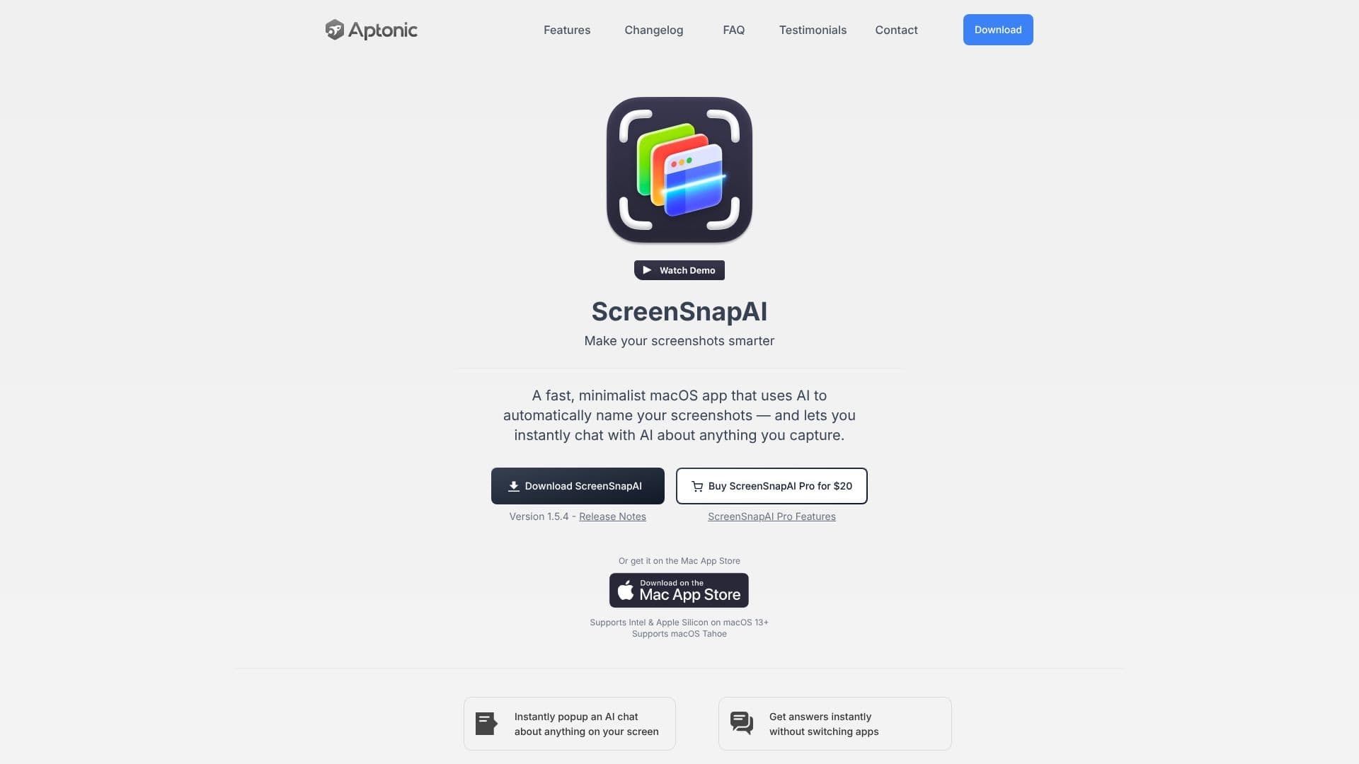 ScreenSnapAI 截图