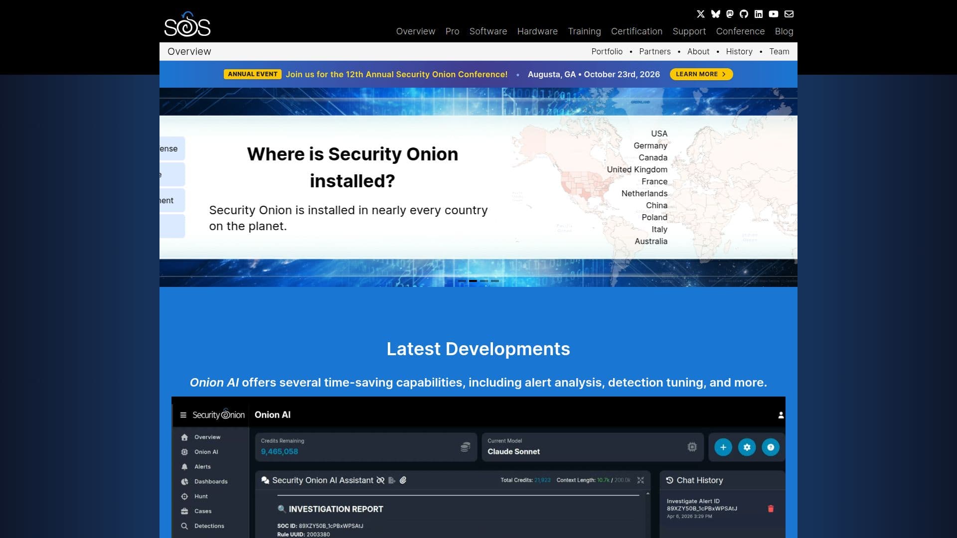 Security Onion screenshot
