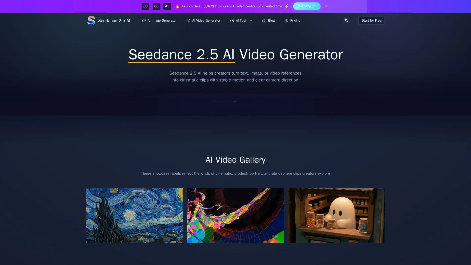 Seedance 2.5 AI Free screenshot