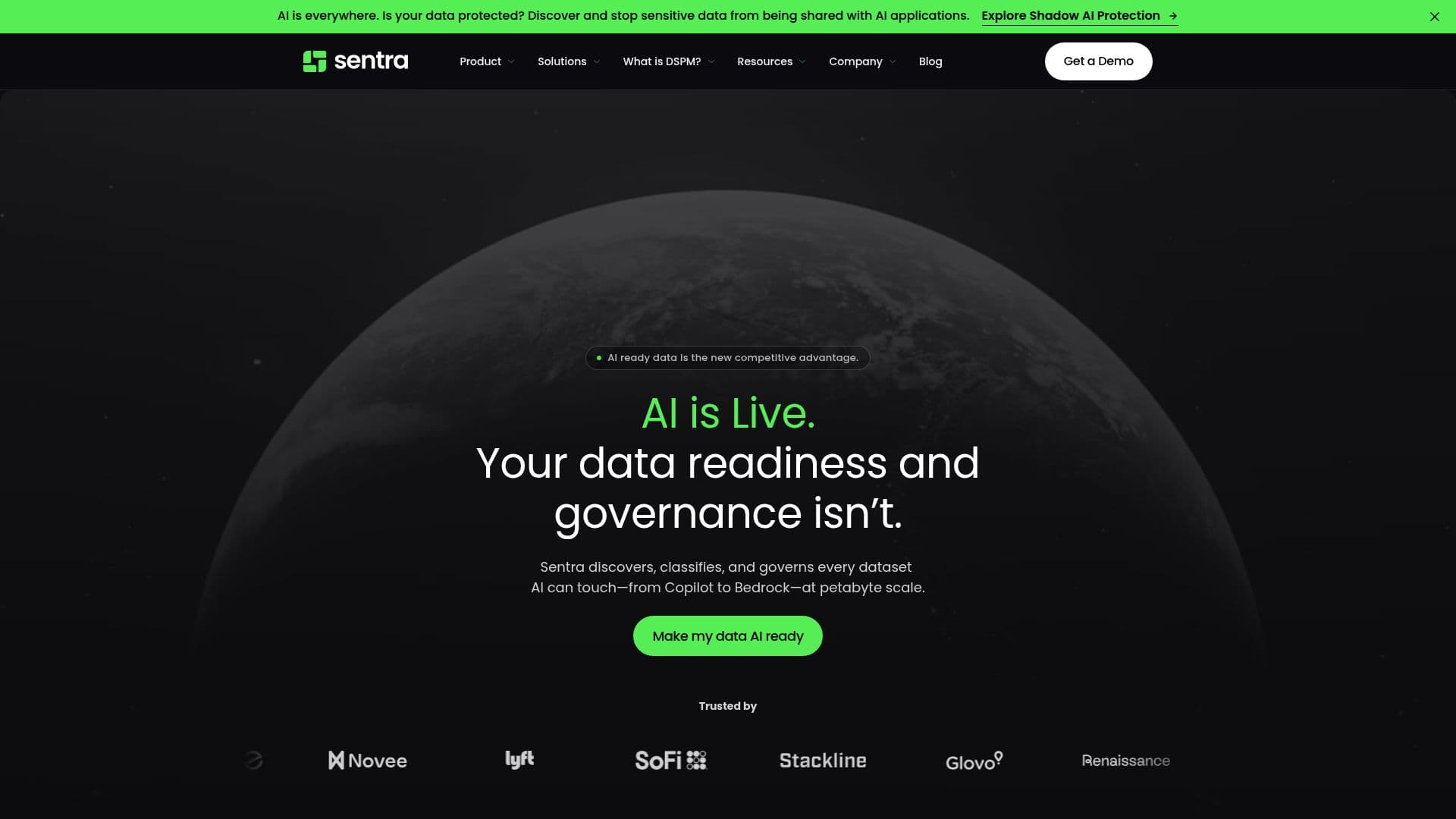 Sentra | Solusi Keamanan Data screenshot