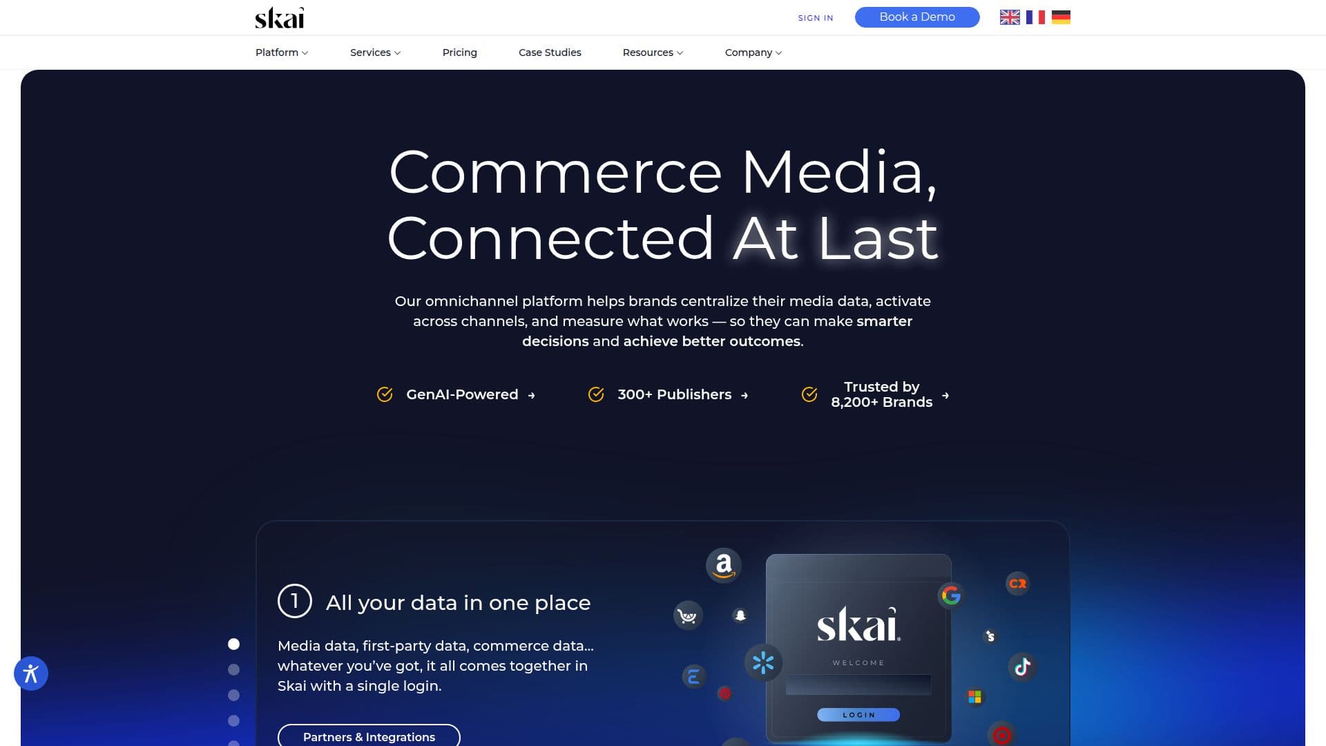 Skai | AI 상거래 미디어 플랫폼 screenshot