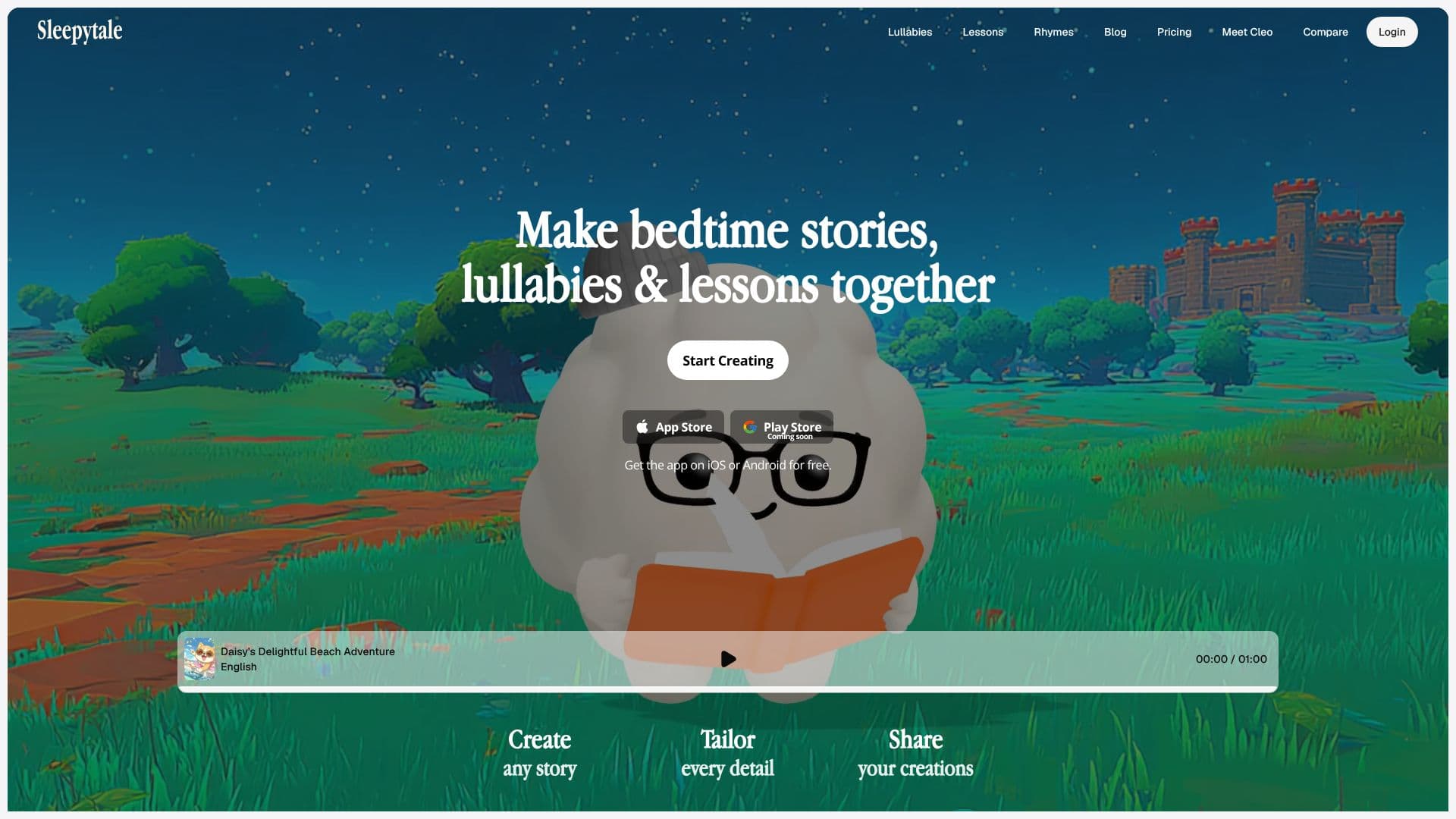 Sleepytale | AI Stories 스크린샷
