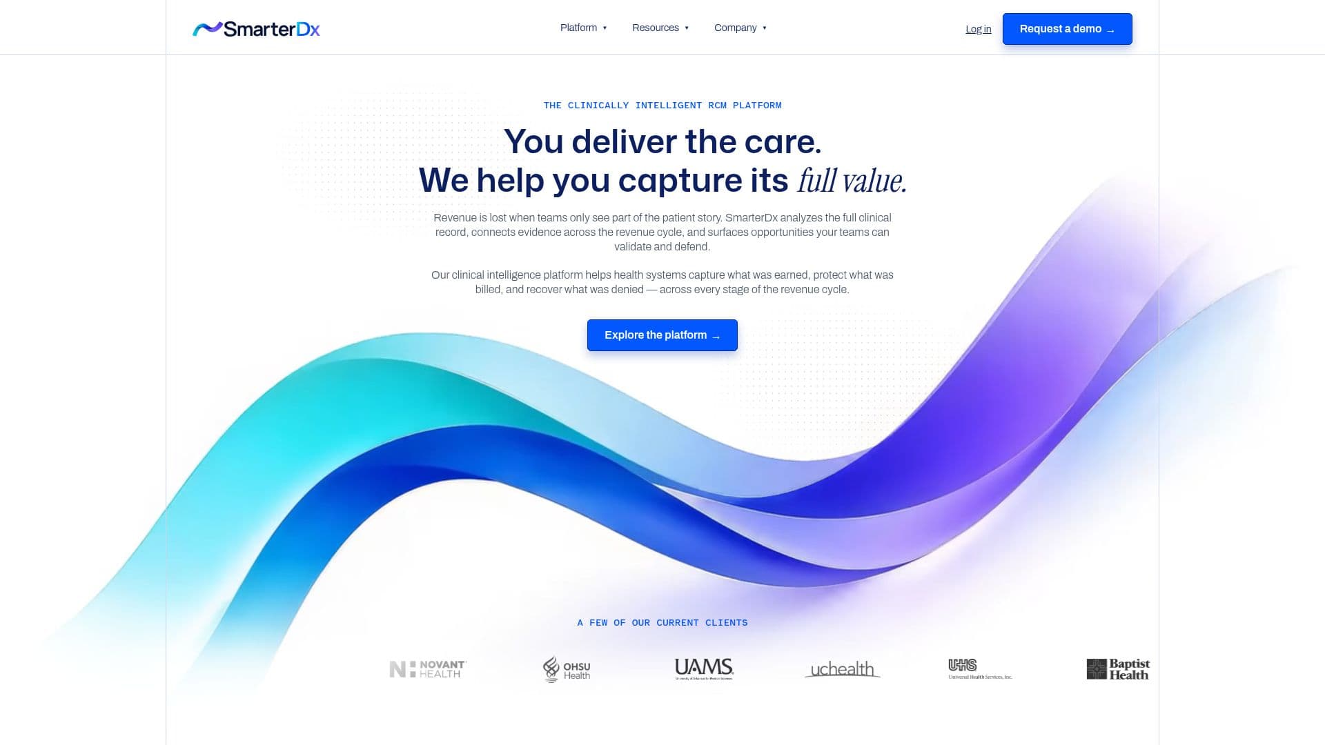 SmarterDx Klinische KI screenshot