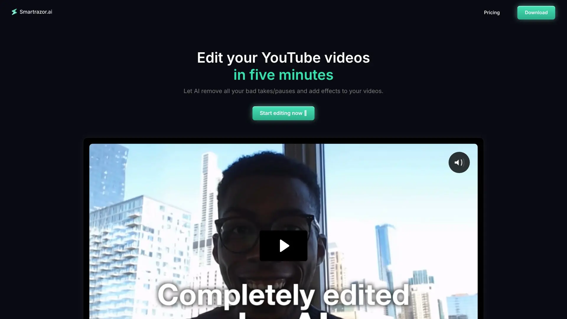 Smartrazor - AI Video Editing screenshot