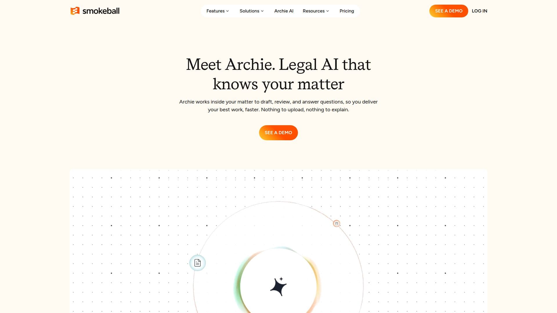 Smokeball Archie AI screenshot
