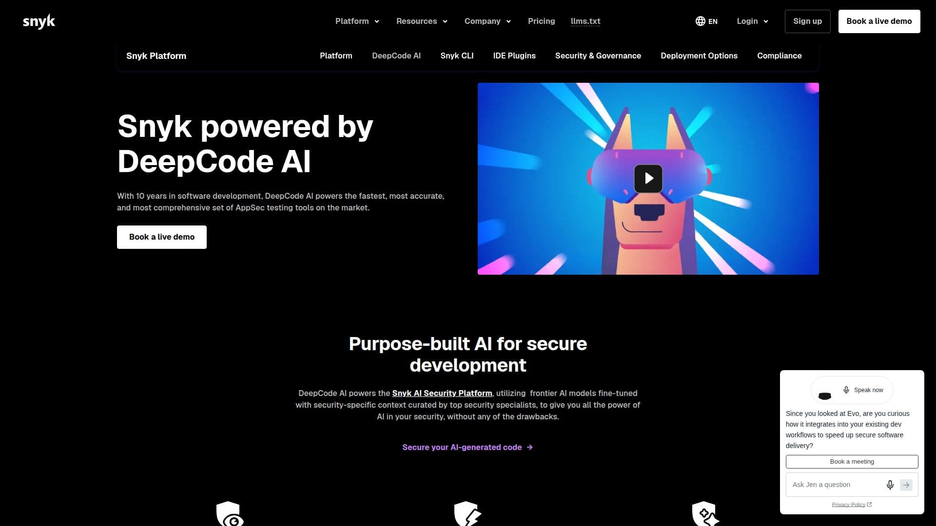 DeepCode AI screenshot