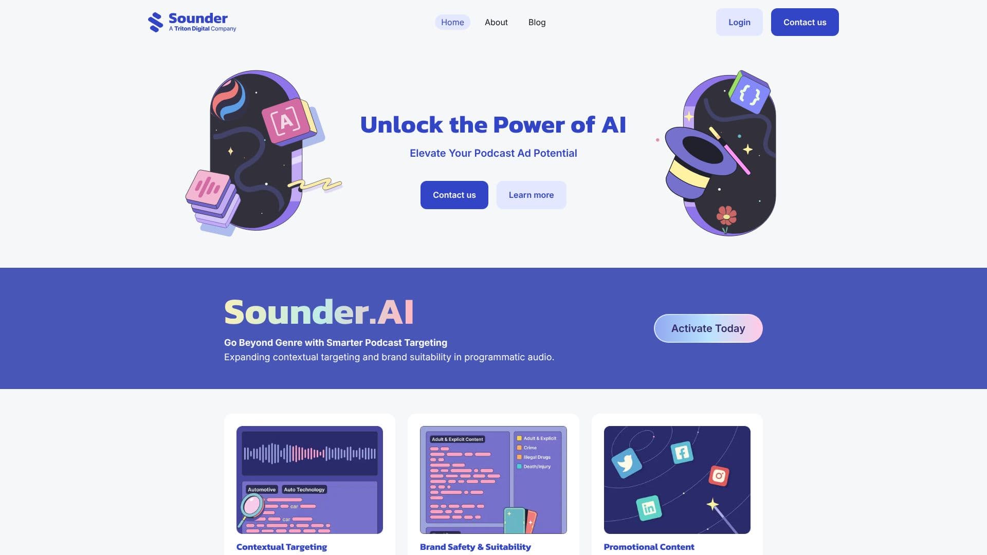 Скриншот Sounder AI