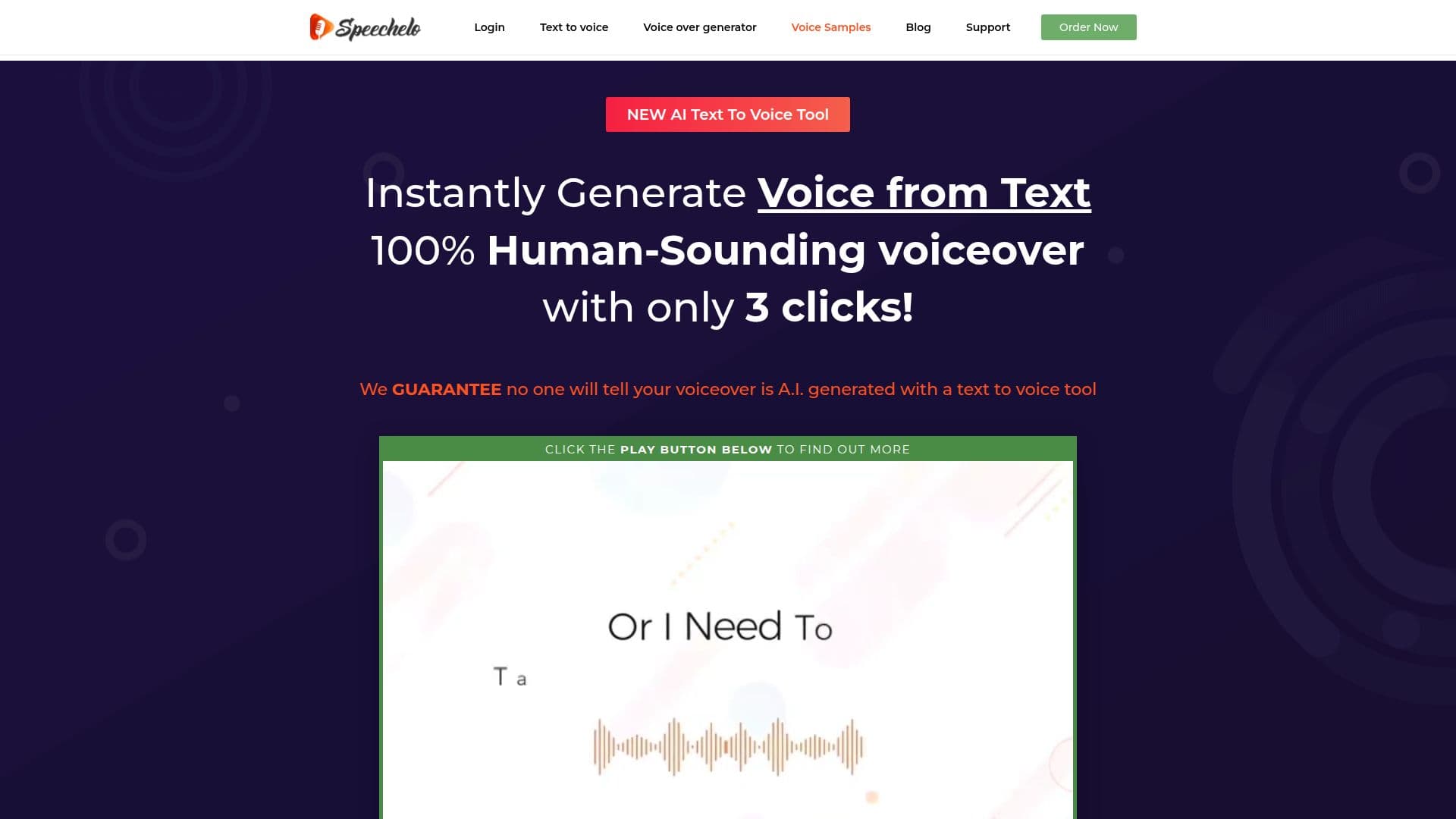 Speechelo screenshot
