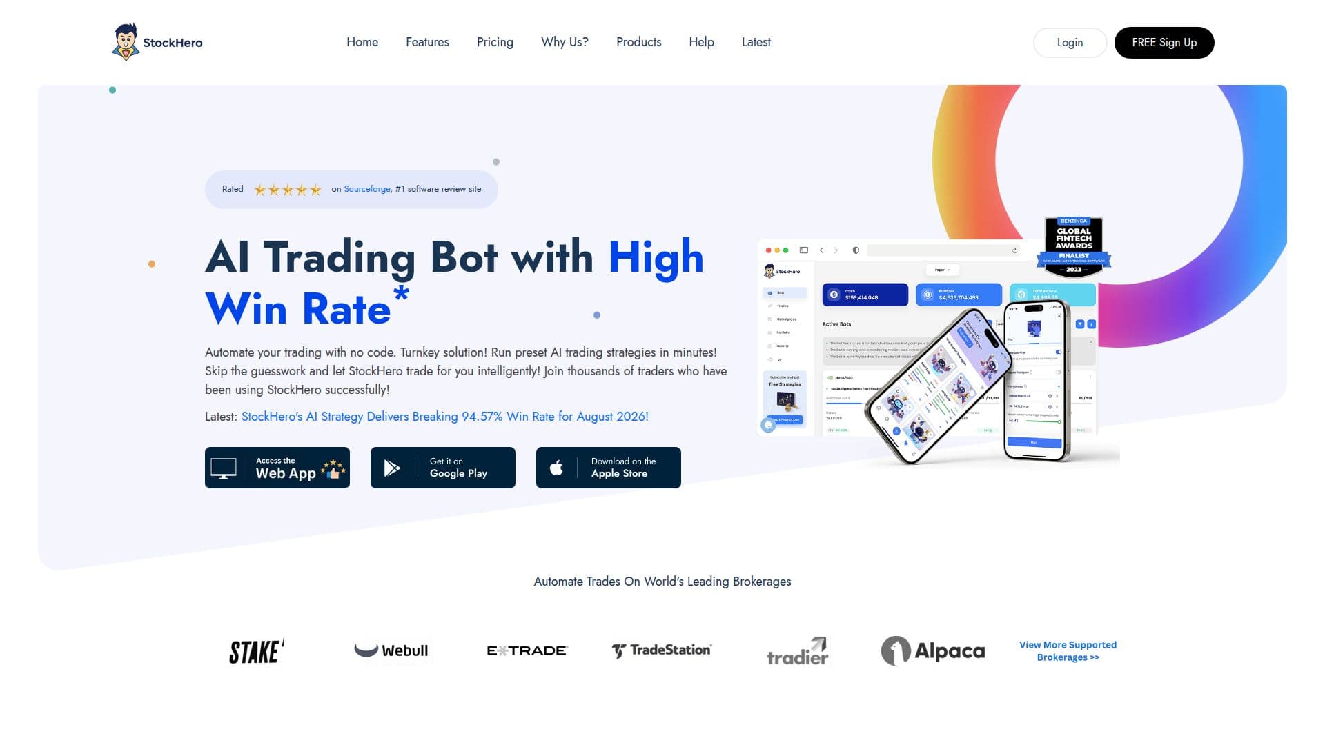 StockHero: AI Trading Bot screenshot