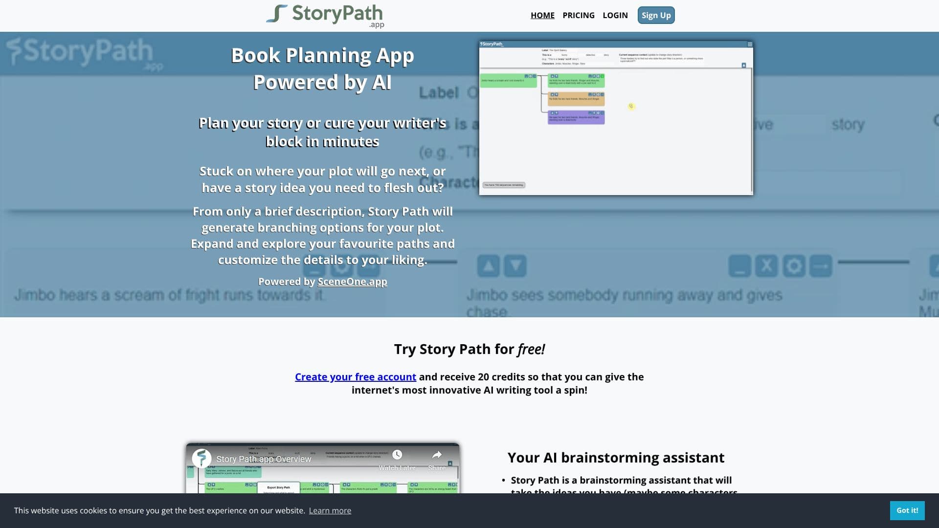 Capture d’écran de Story Path App