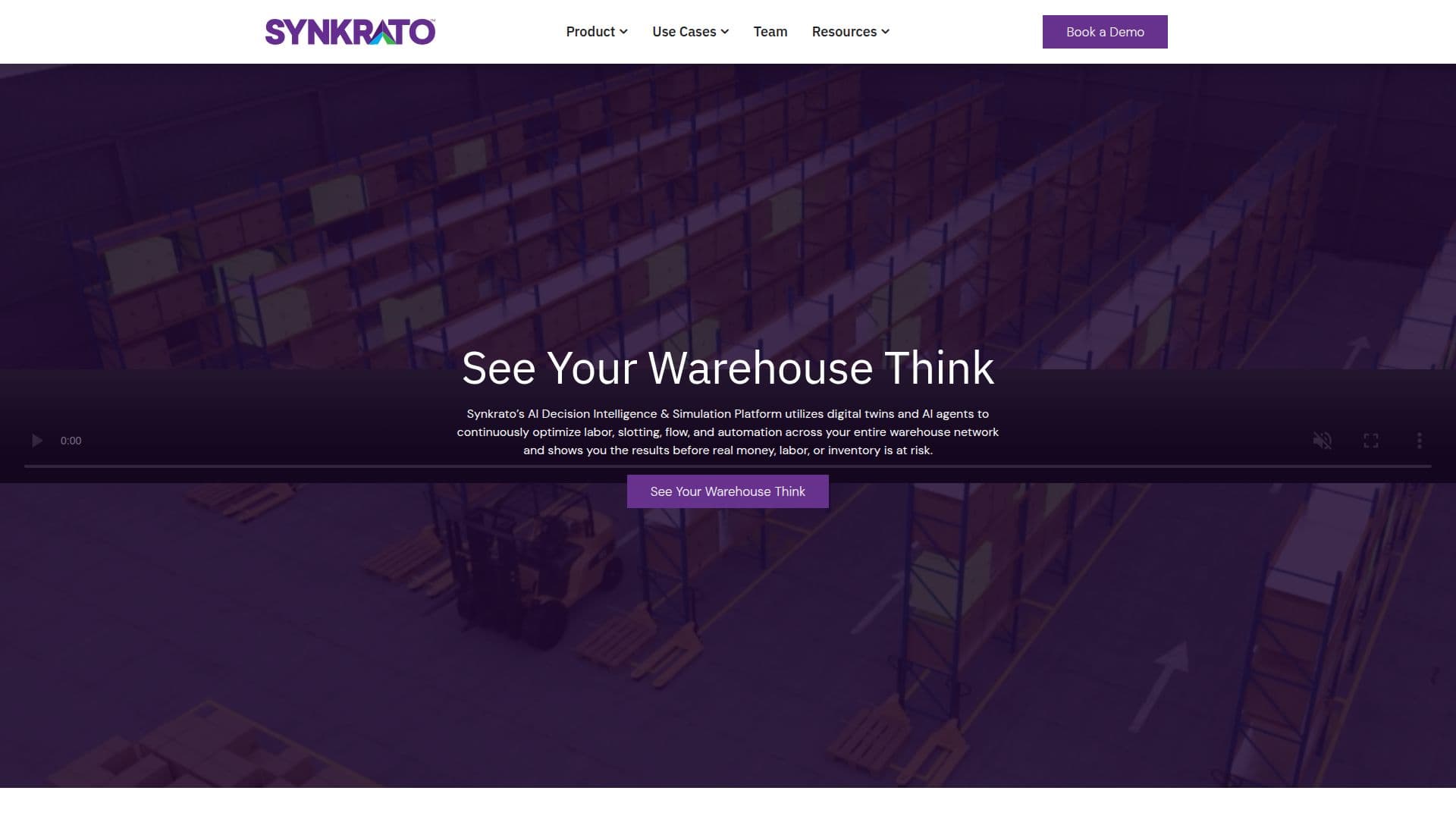 Synkrato AI Platform screenshot