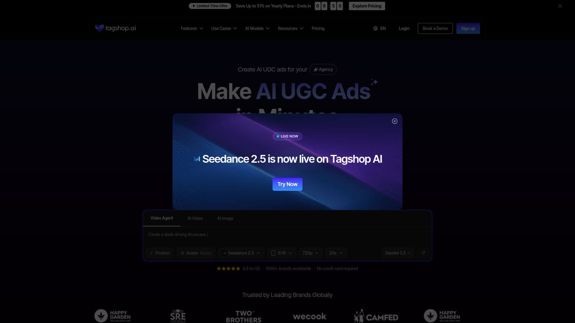 Captura de pantalla de Tagshop AI