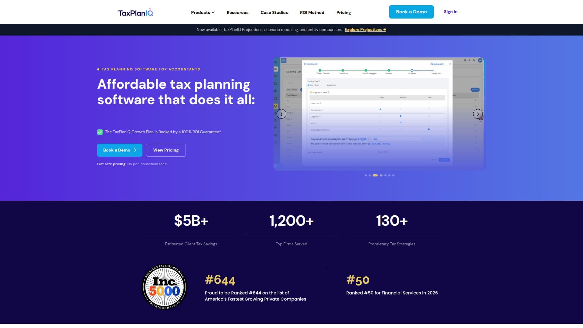 TaxPlanIQ screenshot