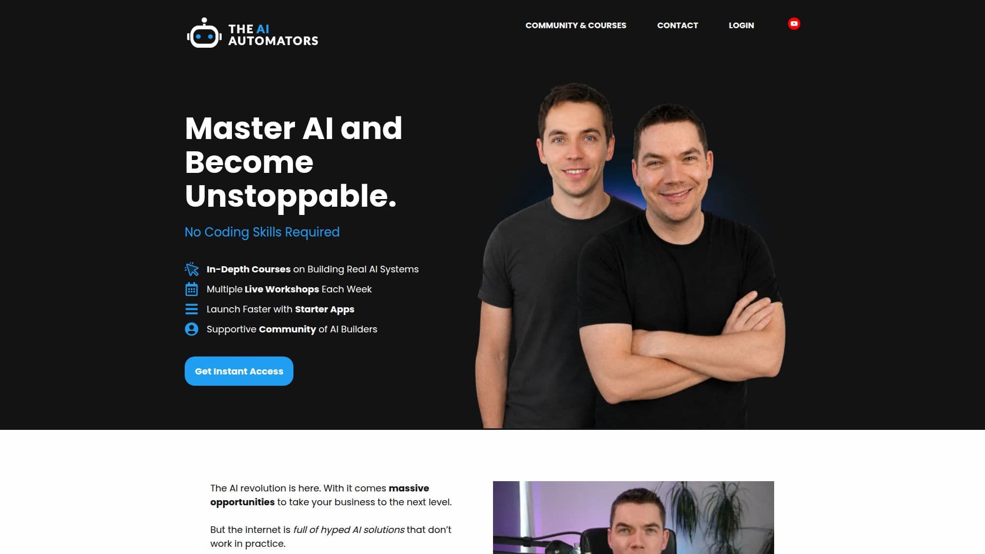 Saluran AI Automators screenshot