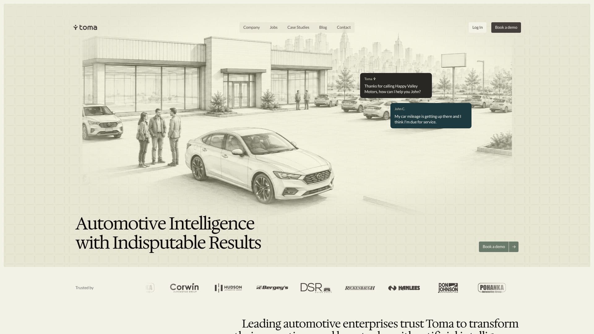 Toma | Agentic AI 截图