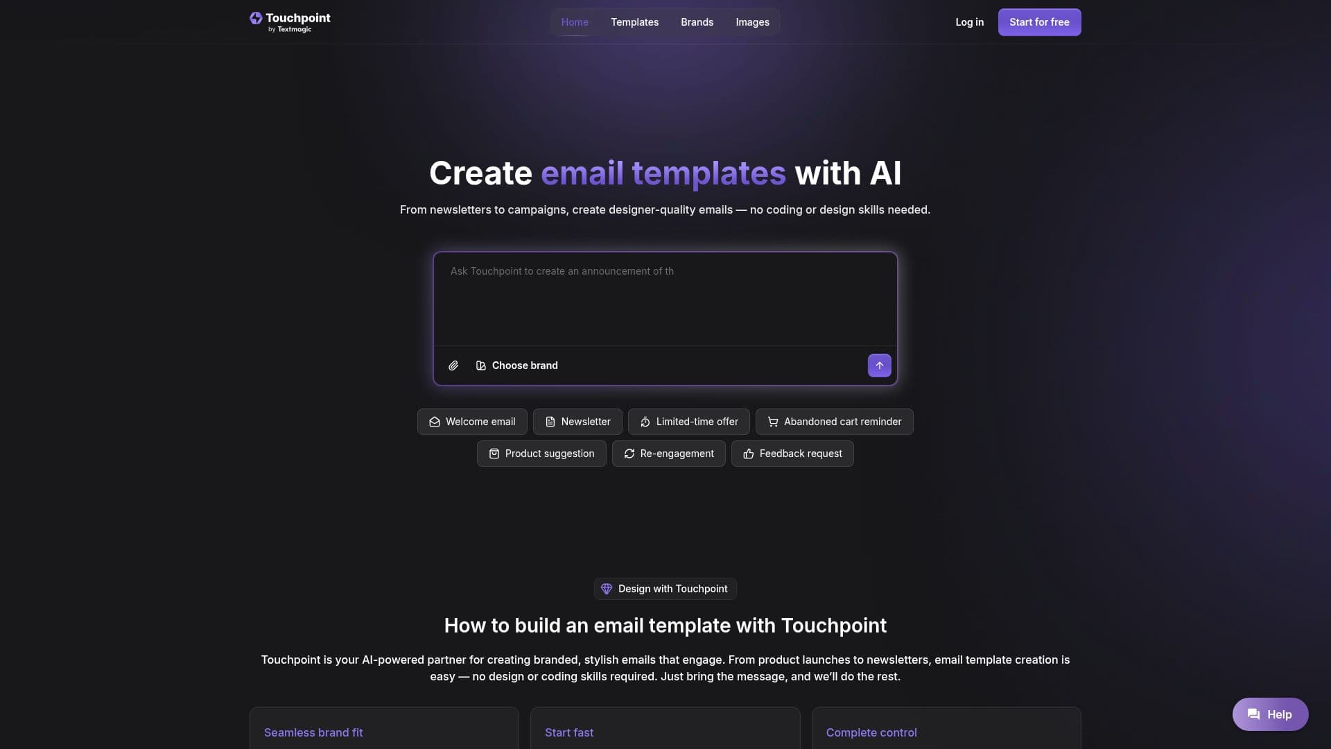لقطة شاشة لـ Touchpoint