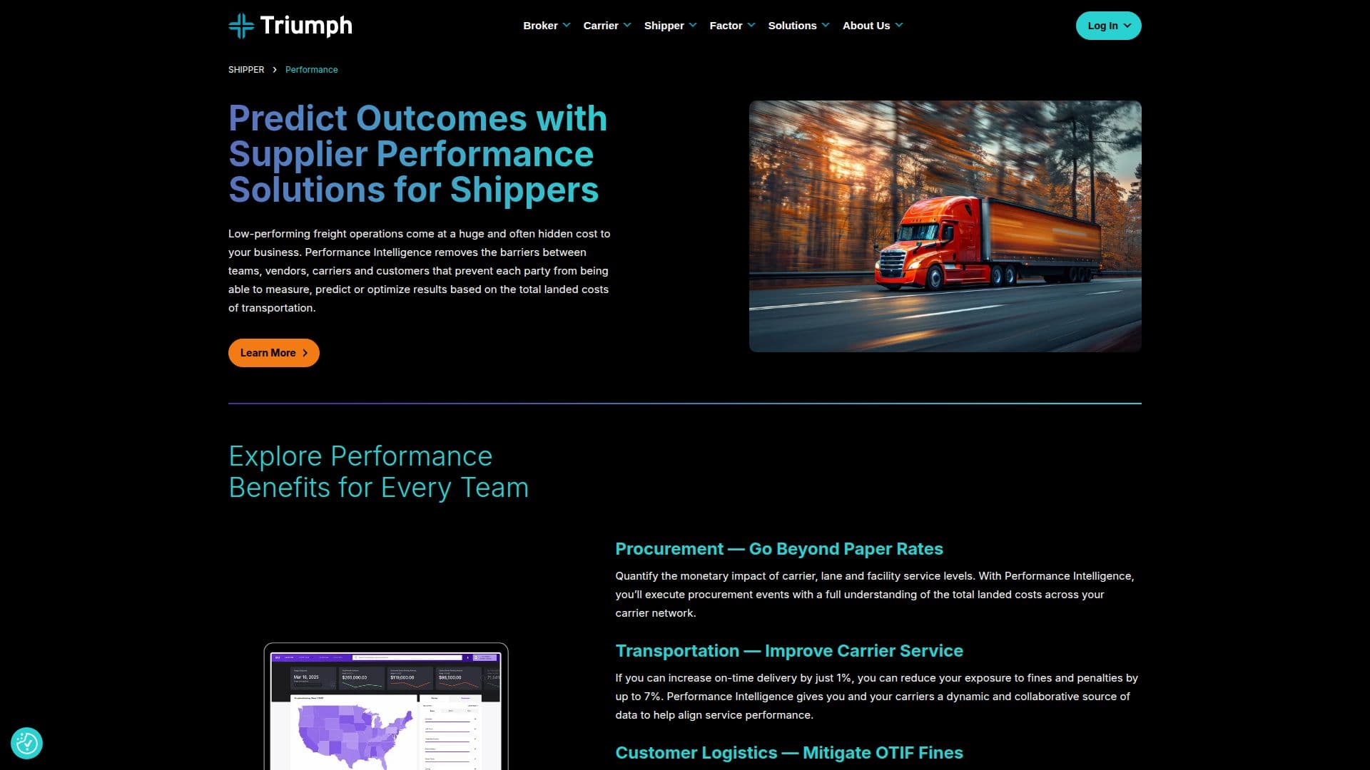 Greenscreens Freight Tech Solutions screenshot