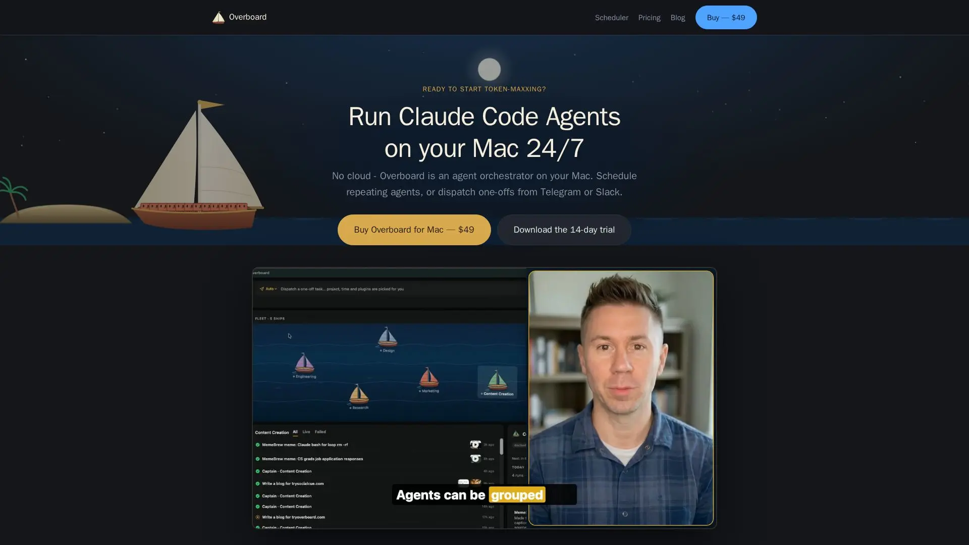 Overboard for Mac screenshot