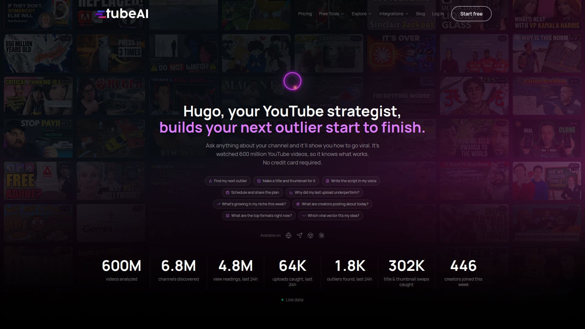 TubeAI screenshot