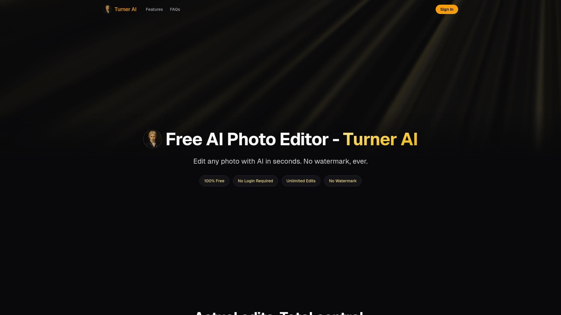 Turner AI 스크린샷