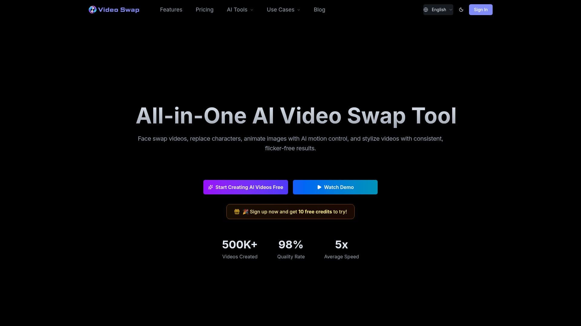Captura de pantalla de Video Swap