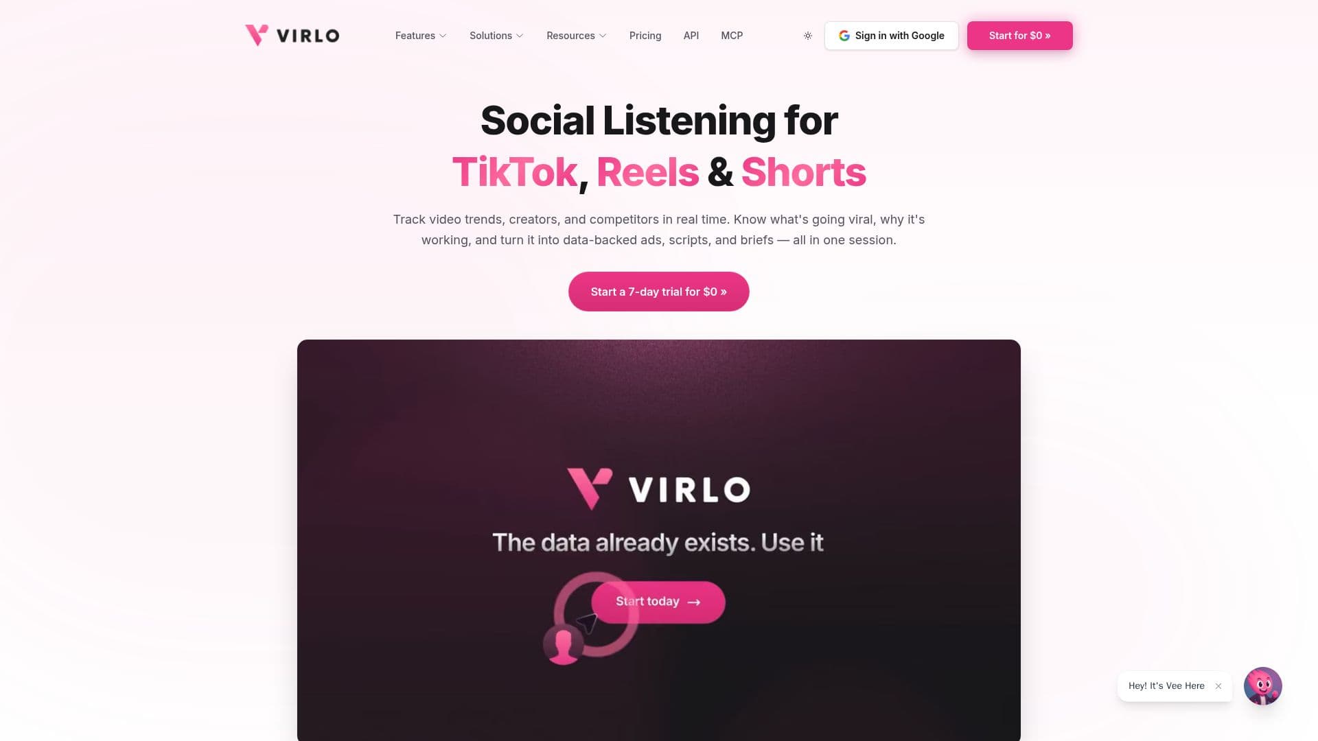 Virlo 스크린샷