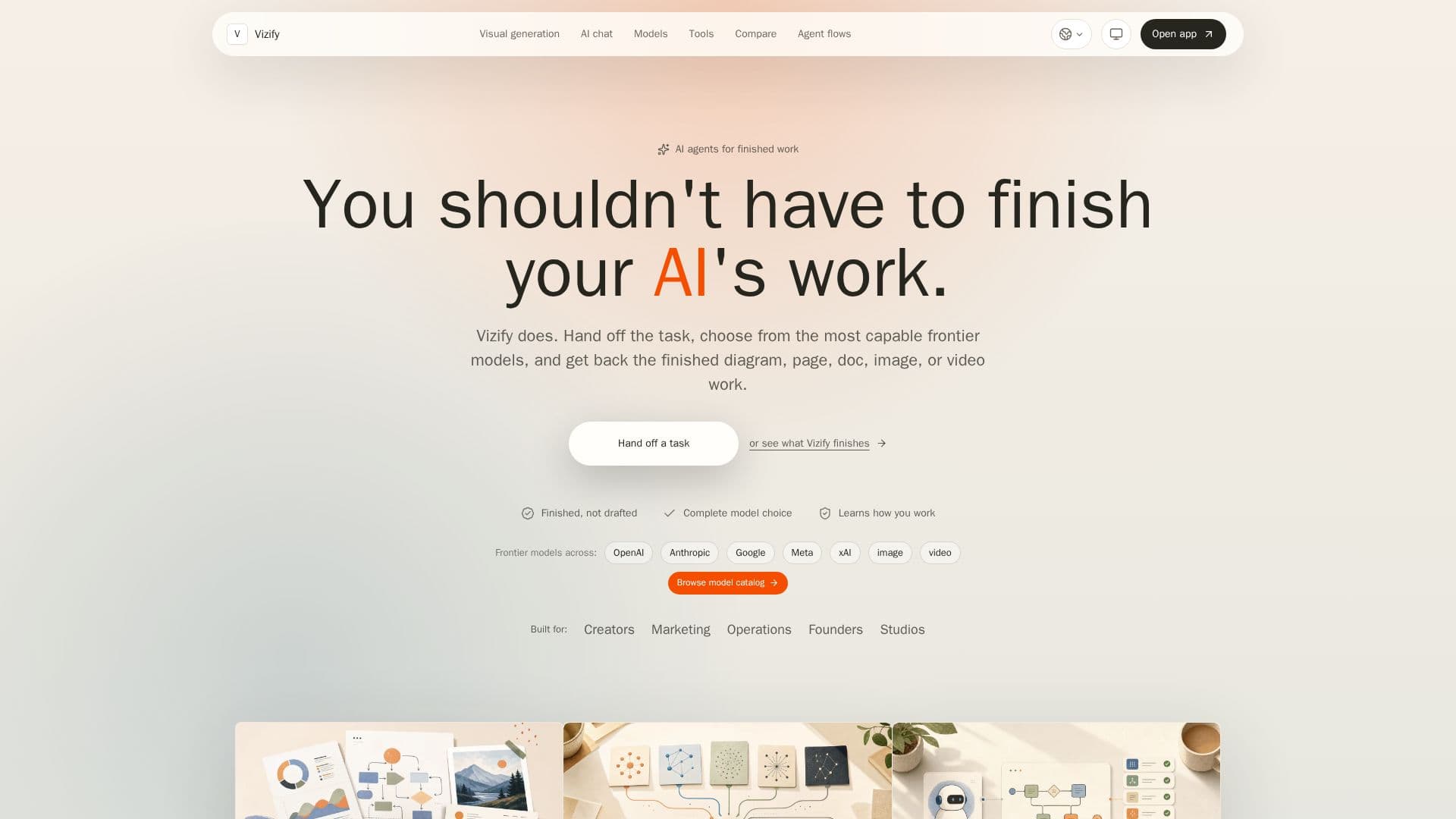 Vizify screenshot