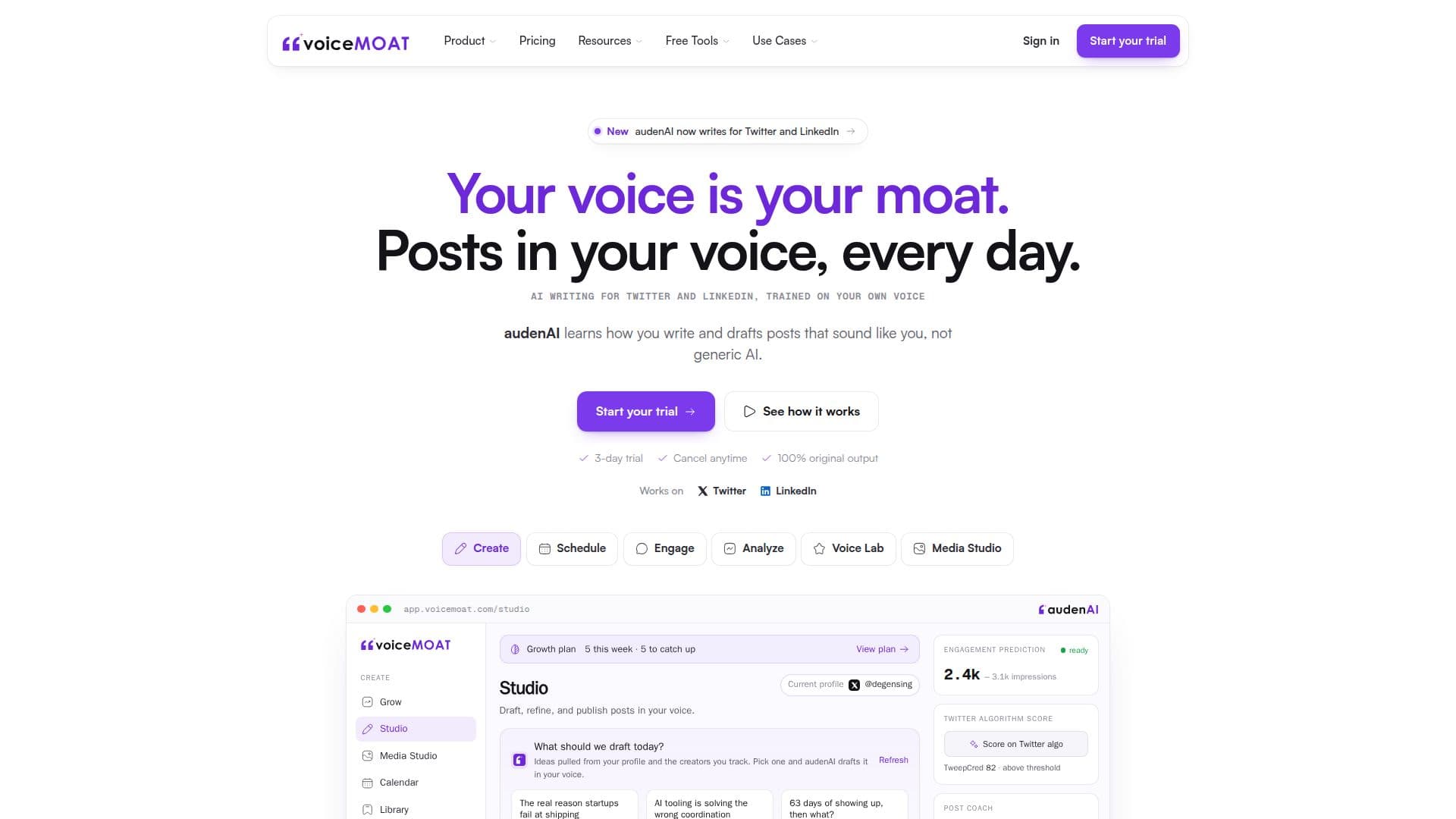 VoiceMoat 스크린샷