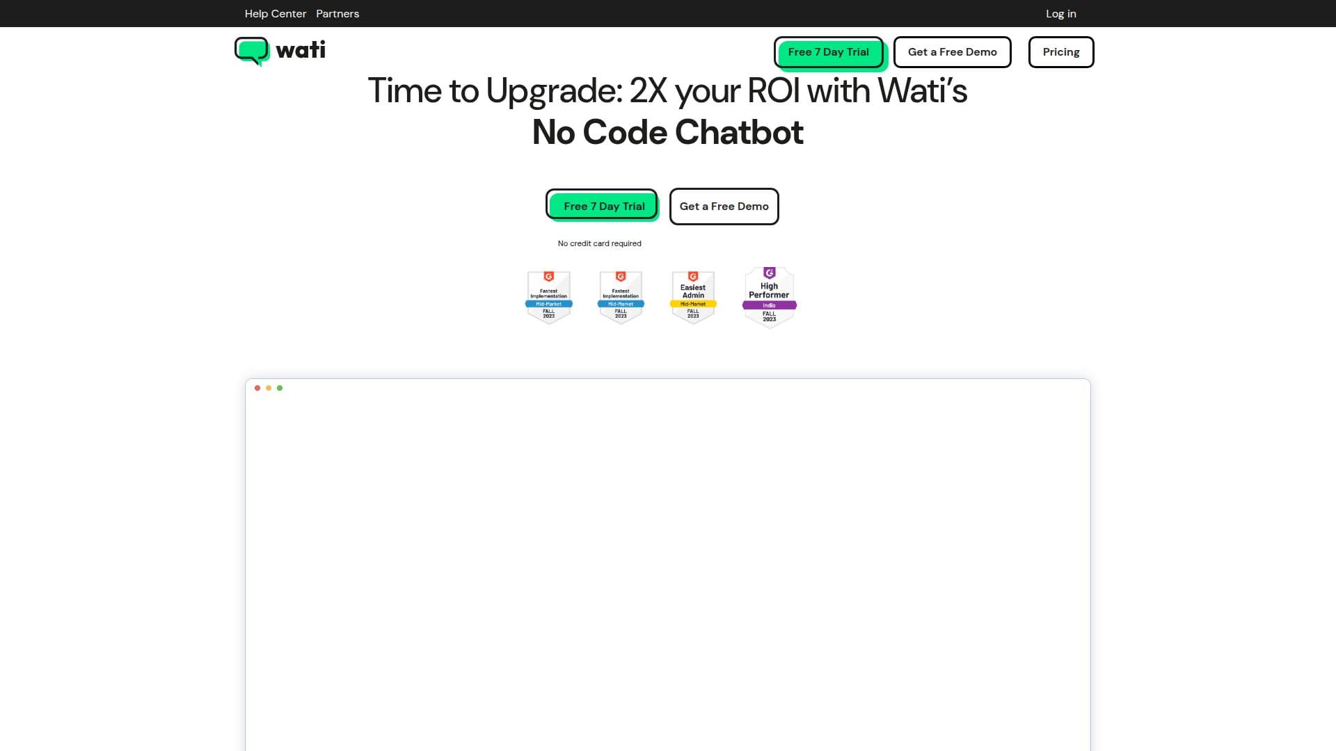 WATI Chatbot Personalizado screenshot