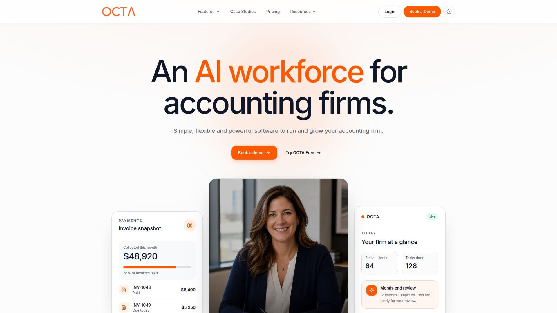 OCTA Flow screenshot