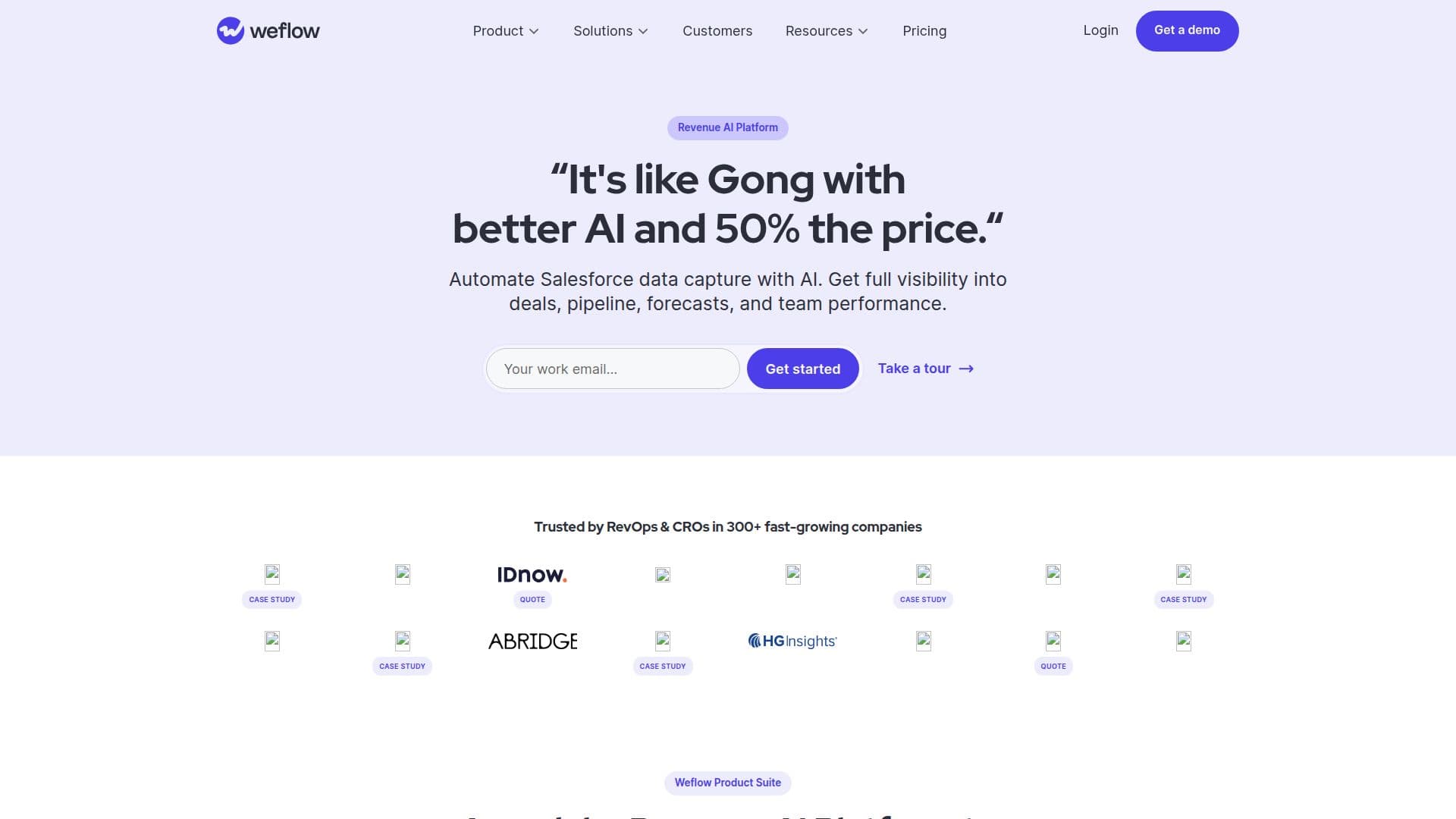 Weflow screenshot