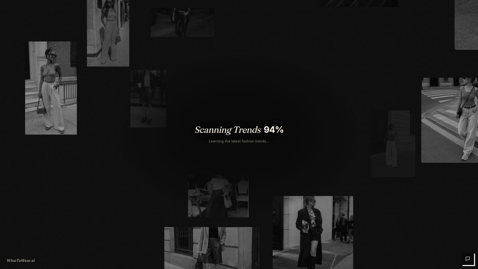 Screenshot von WhatToWear.ai